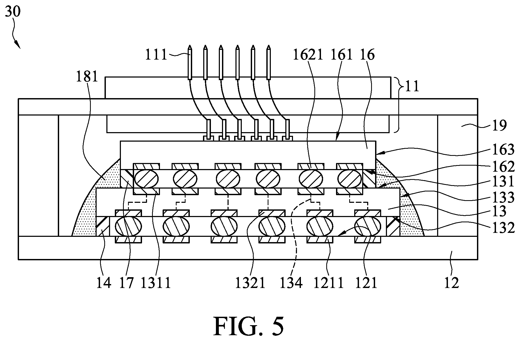 Patent US12480976 Figure 5 – Probe card and manufacturing method thereof