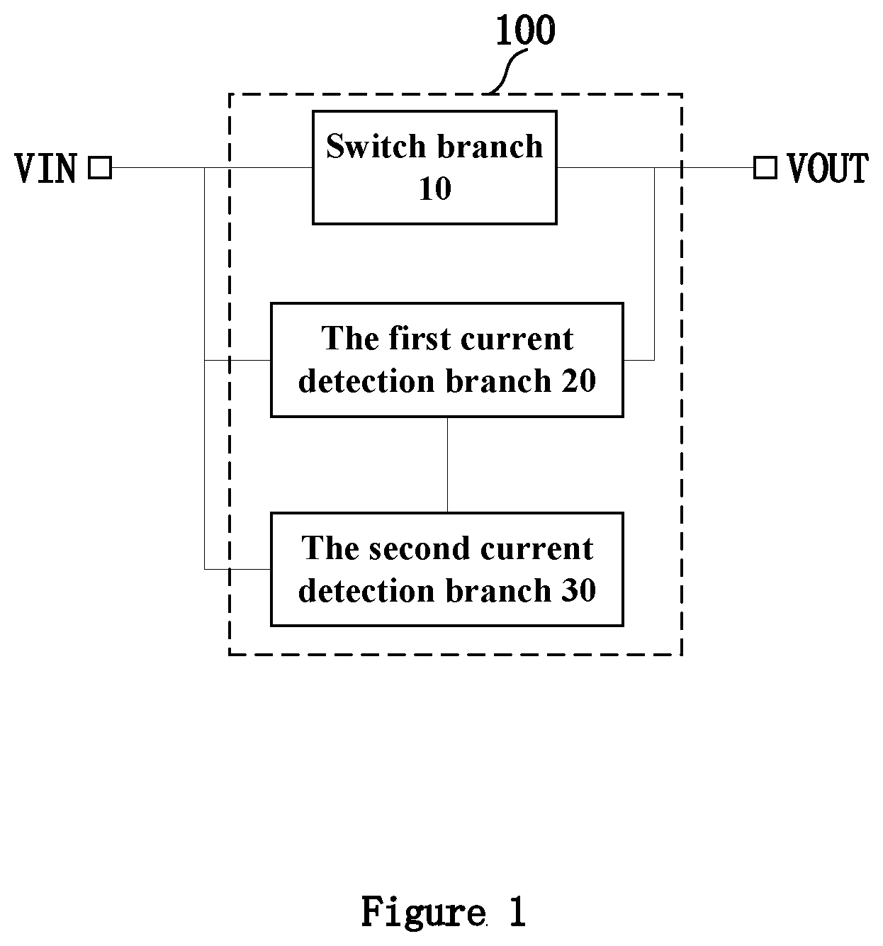 Patent US12480979 Figure 1 – Current detection circuit and electronic device