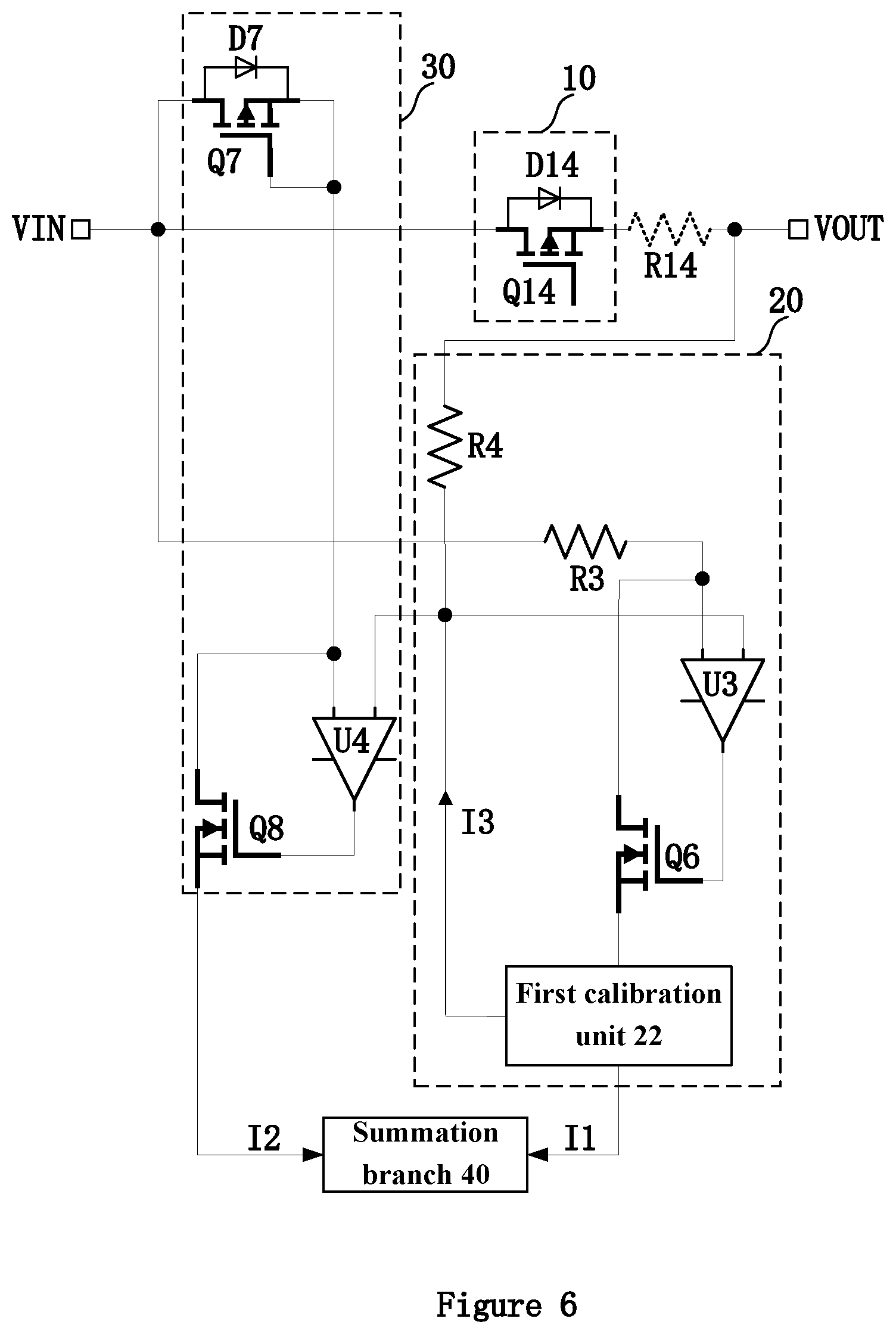 Patent US12480979 Figure 6 – Current detection circuit and electronic device
