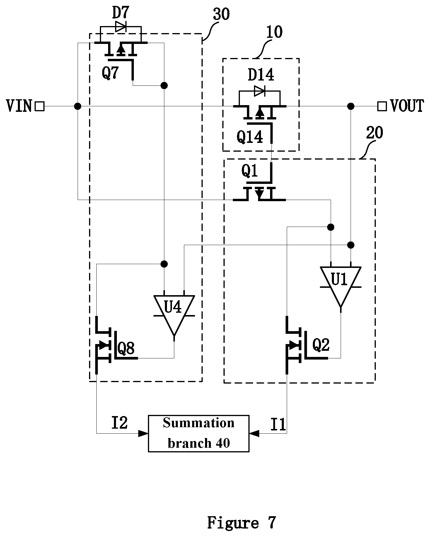 Patent US12480979 Figure 7 – Current detection circuit and electronic device
