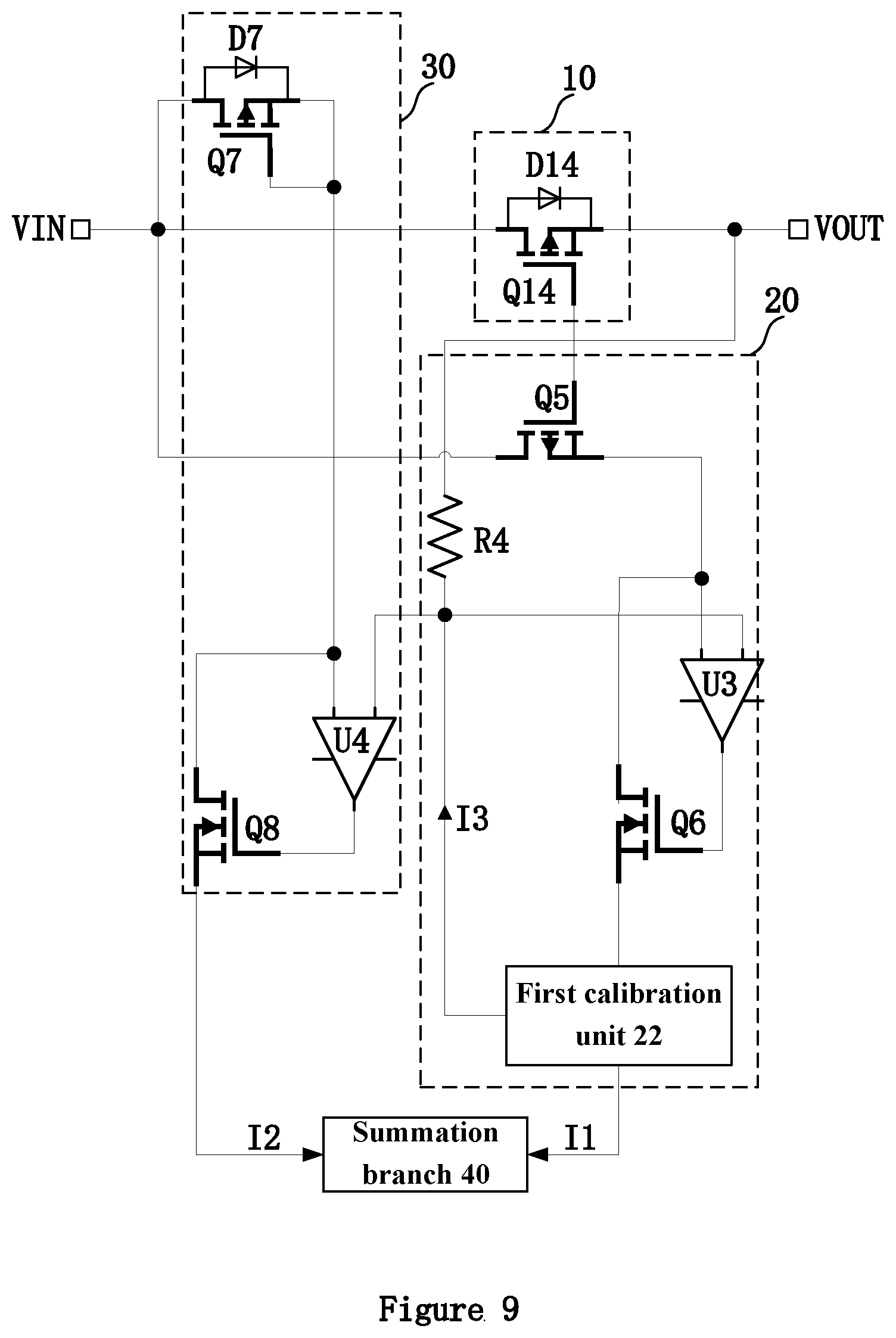 Patent US12480979 Figure 9 – Current detection circuit and electronic device