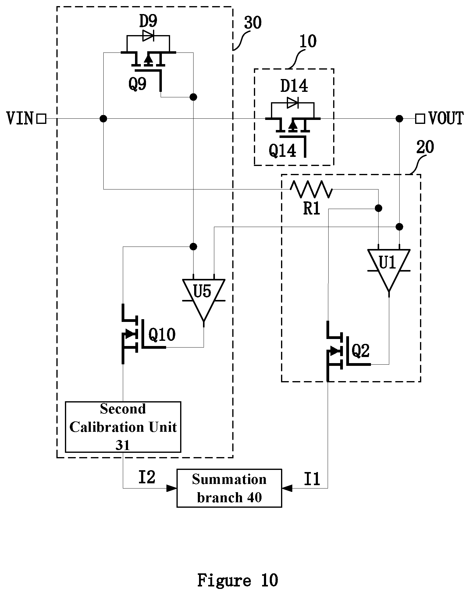 Patent US12480979 Figure 10 – Current detection circuit and electronic device