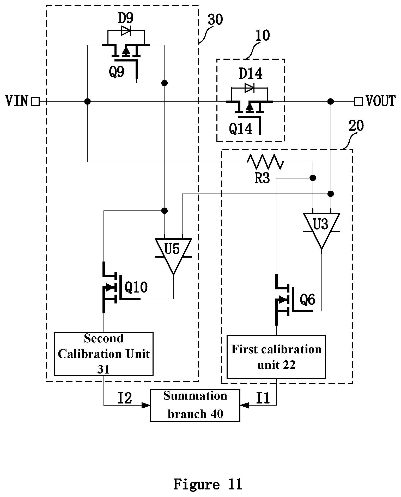Patent US12480979 Figure 11 – Current detection circuit and electronic device