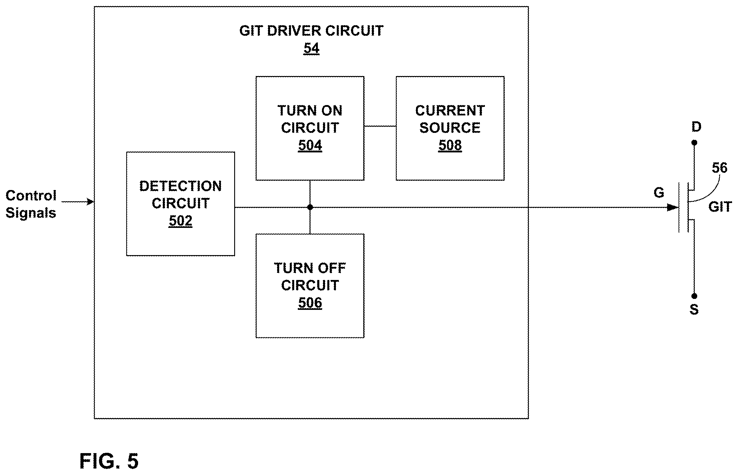 Patent US12480980 Figure 4 – Techniques and driver circuits configured to monitor load current through a gate injection transistor (GIT)