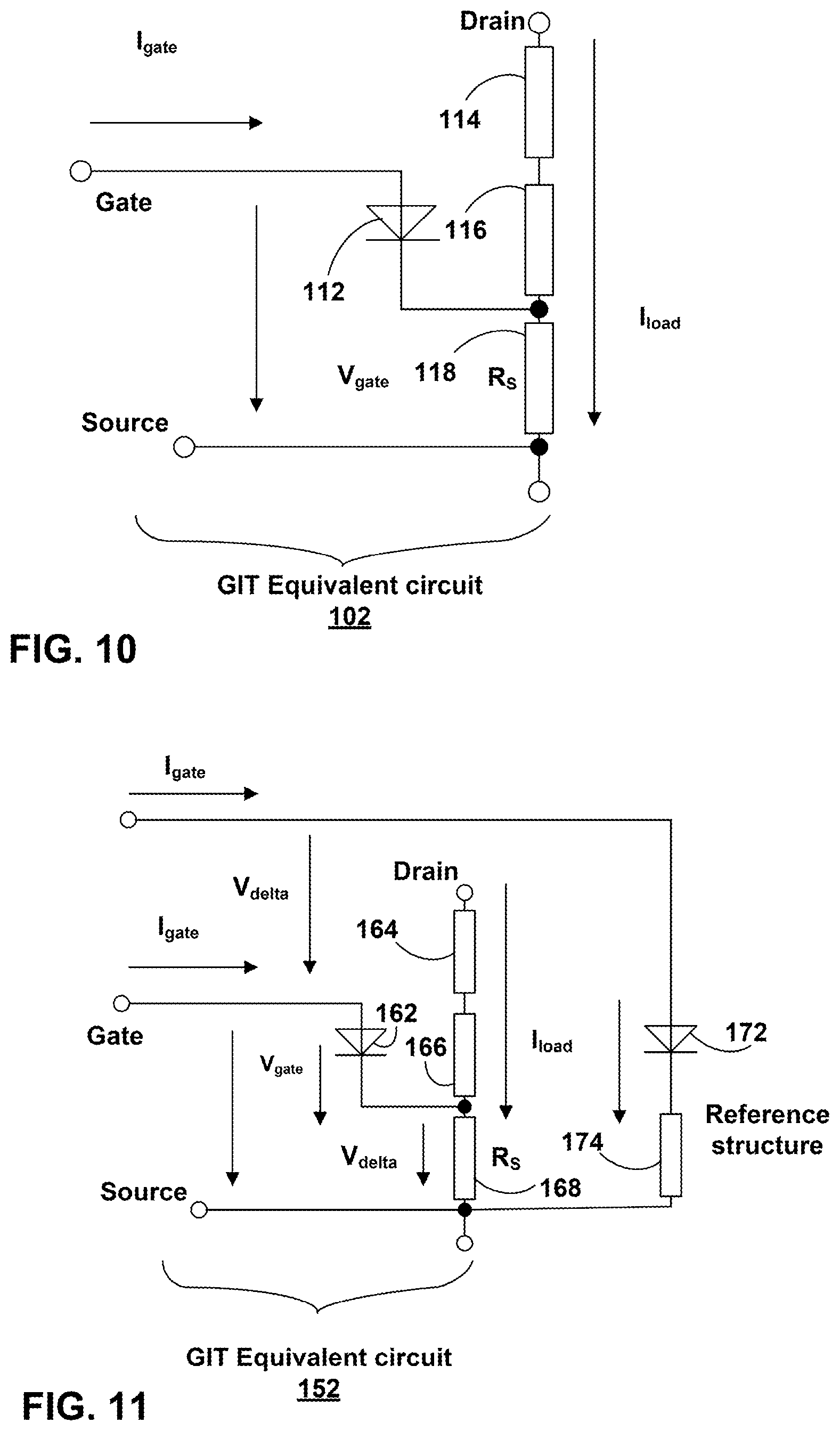 Patent US12480980 Figure 8 – Techniques and driver circuits configured to monitor load current through a gate injection transistor (GIT)