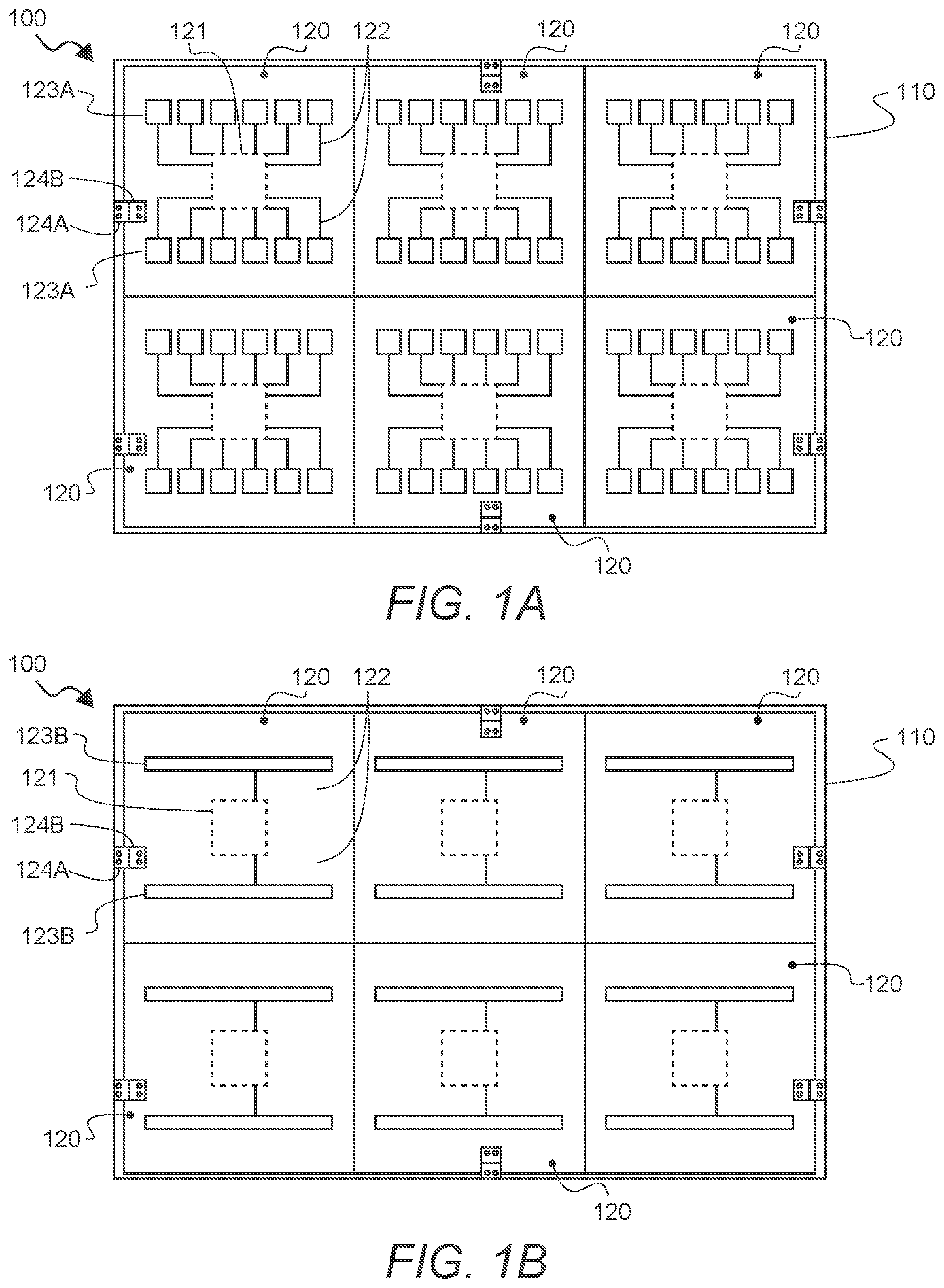 Patent US12480985 — Multiple tile two-layered motherboard tester — Figure 1