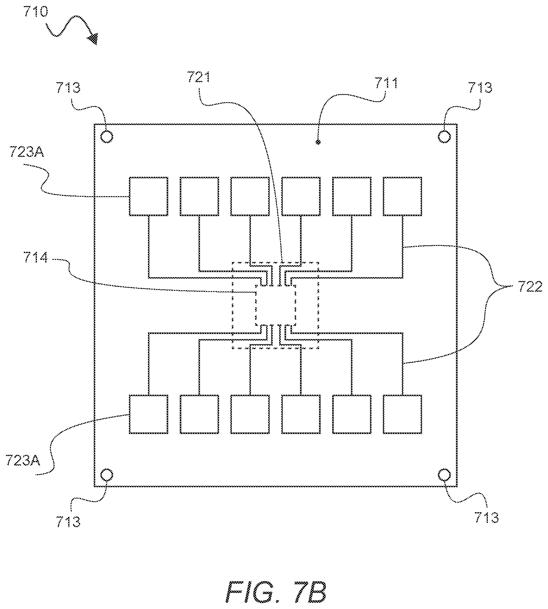 Patent US12480985 Figure 9 – Multiple tile two-layered motherboard tester