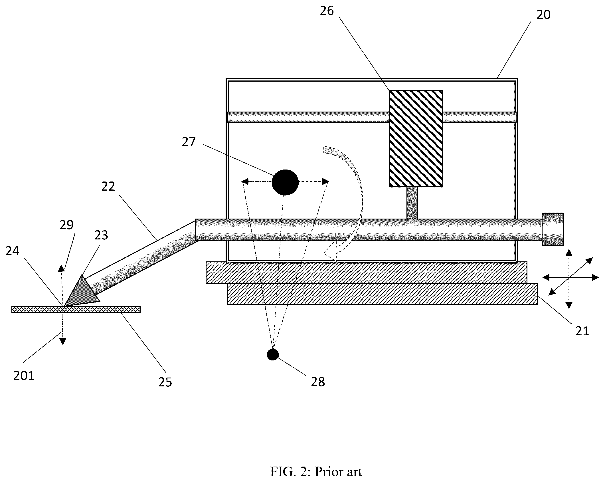 Patent US12480986 Figure 2 – Mechanism for remotely controlling the contacting of wafer probes attached to load pull tuners
