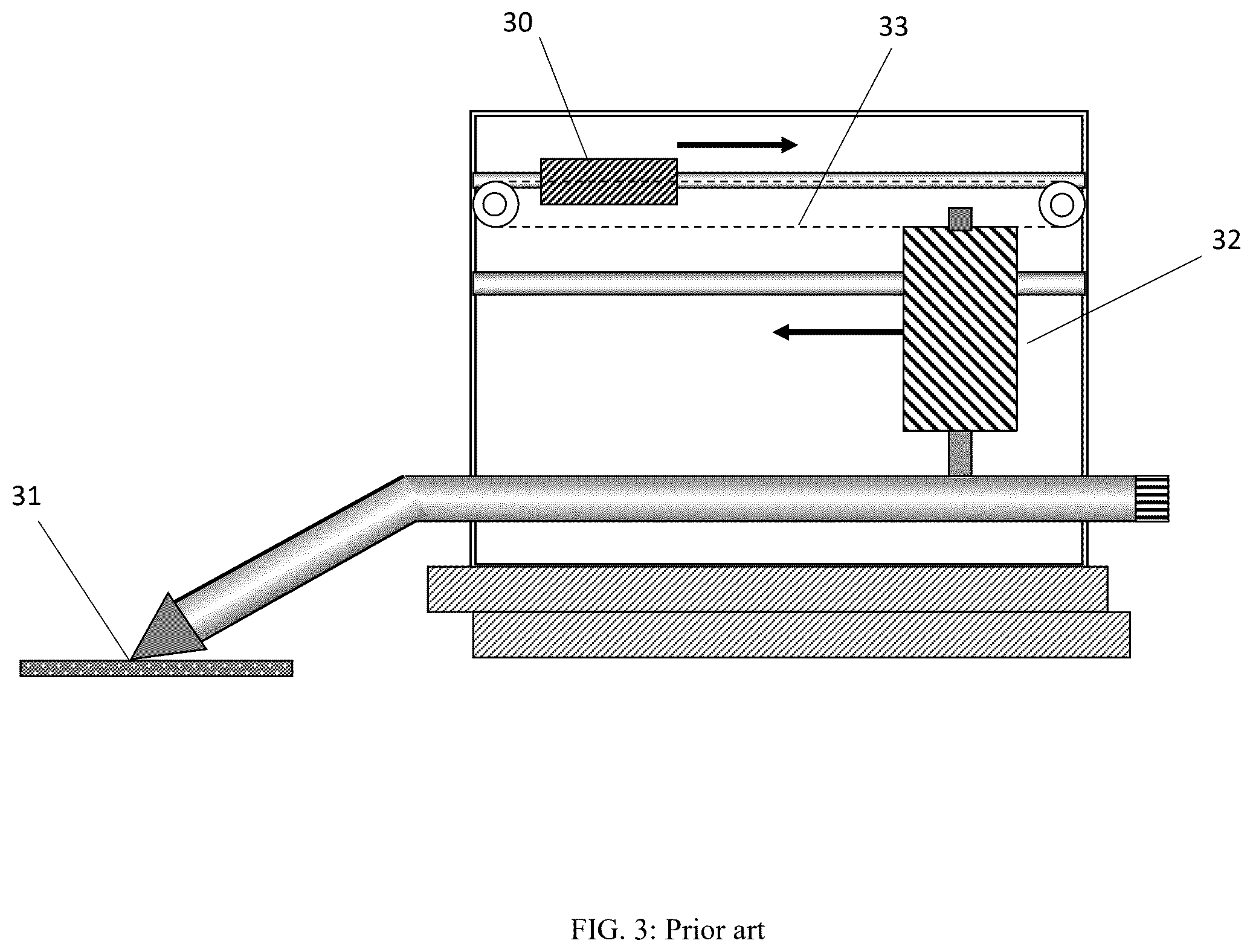Patent US12480986 Figure 3 – Mechanism for remotely controlling the contacting of wafer probes attached to load pull tuners