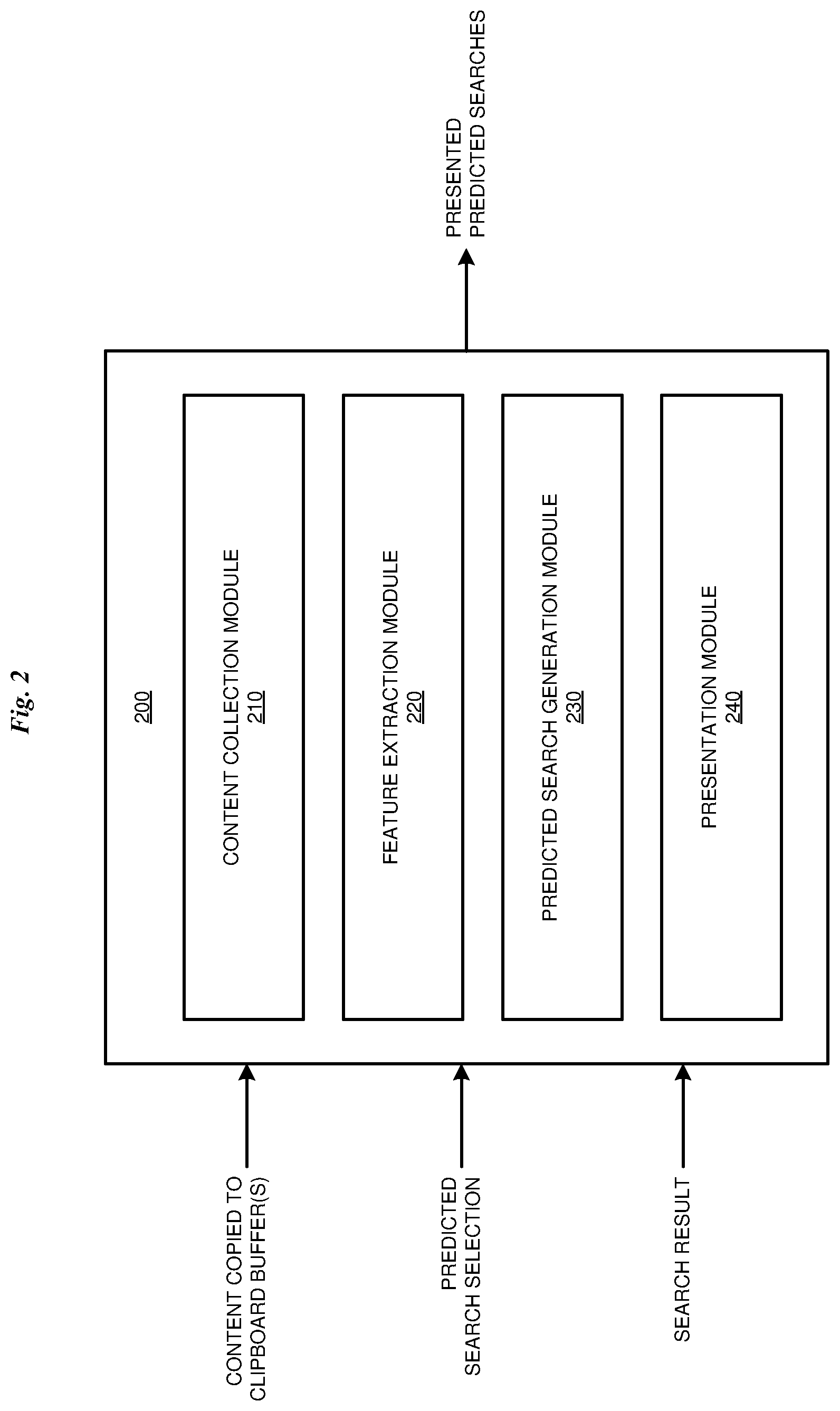 Patent US12488028 Figure 2 – Clipboard based search term prediction