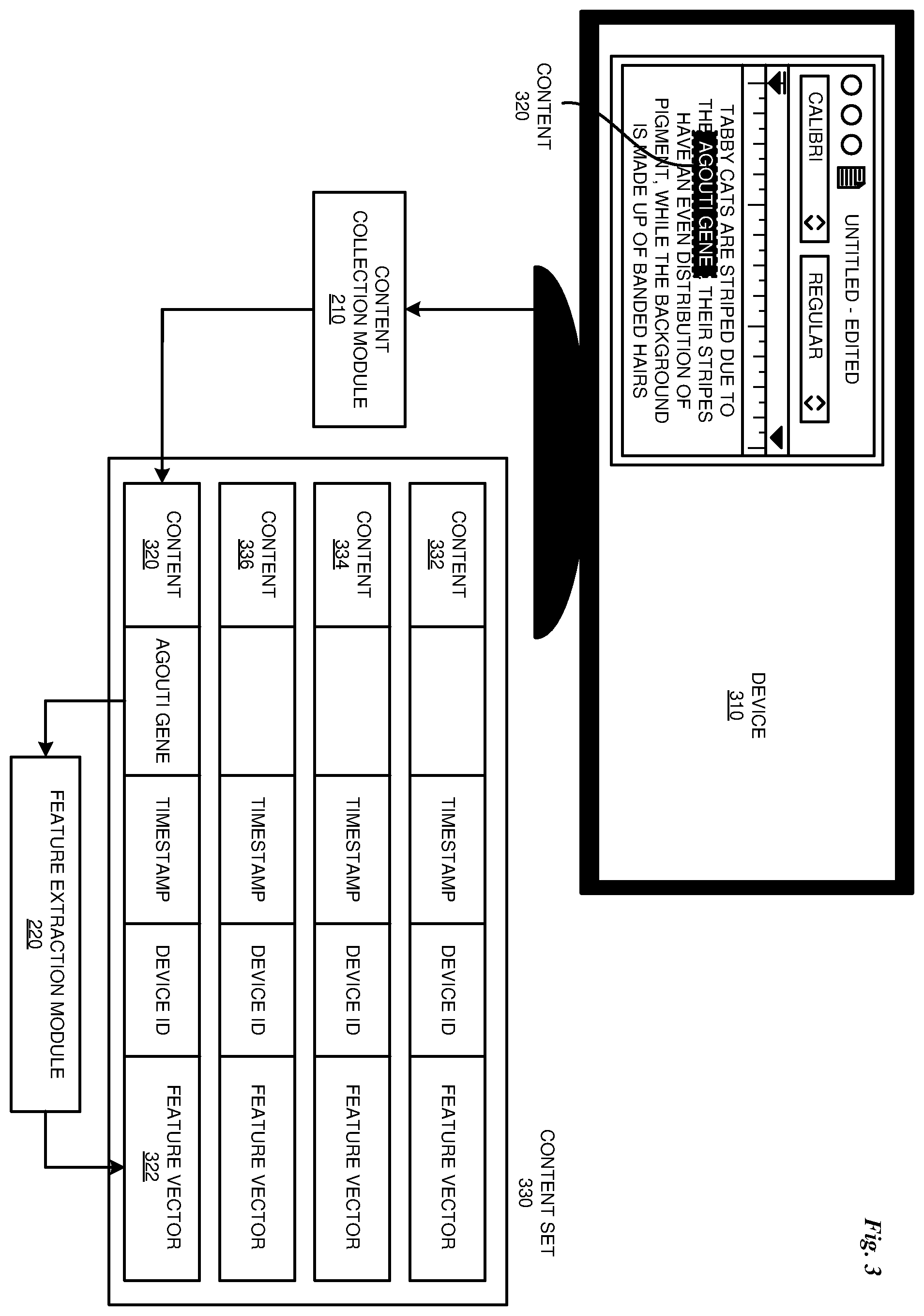 Patent US12488028 Figure 3 – Clipboard based search term prediction