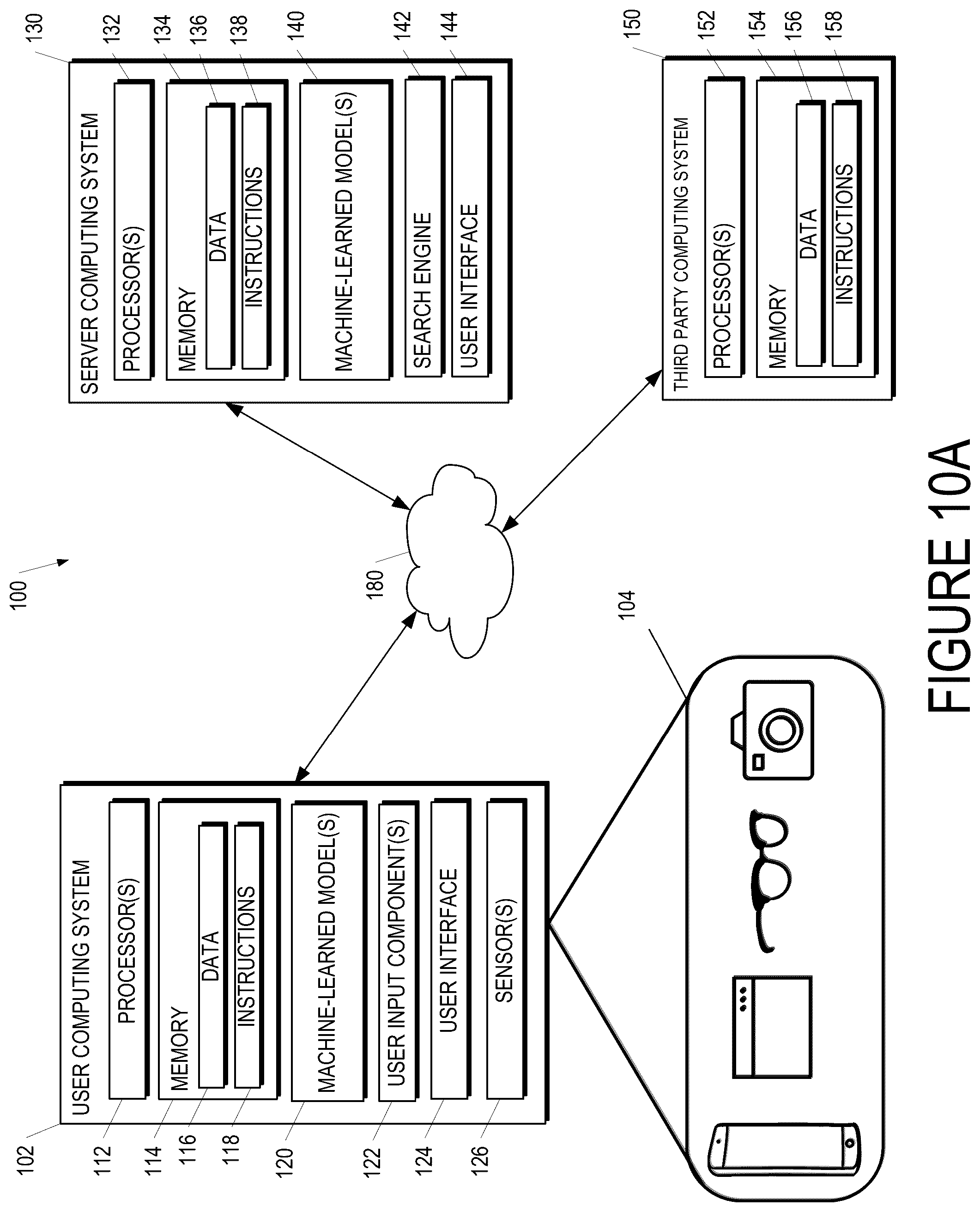 Patent US12488057 Figure 10 – Proactive query and content suggestion with generative model generated question and answer