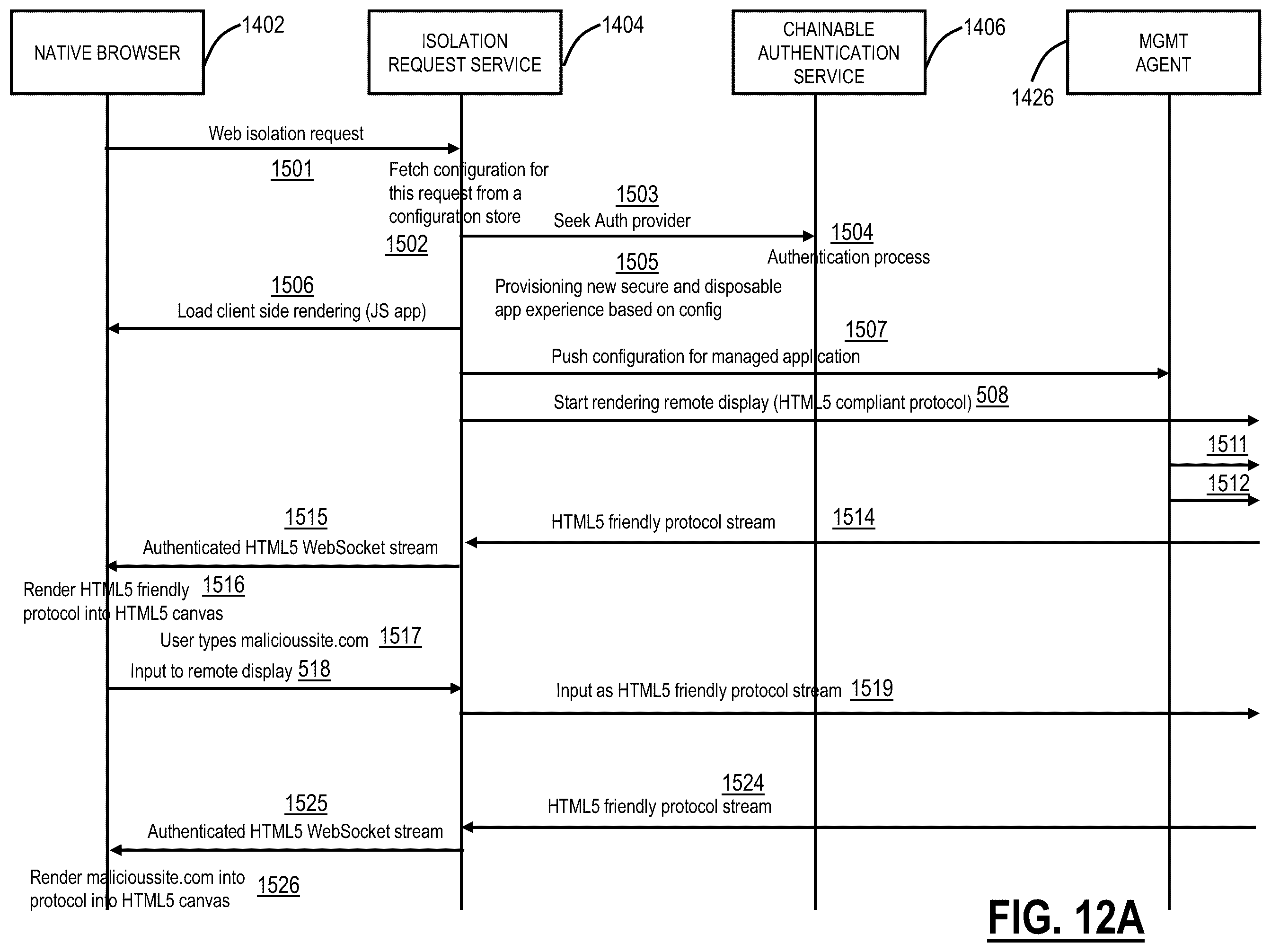 Patent US12488059 Figure 13 – Systems and methods for providing multi-tab browser isolation
