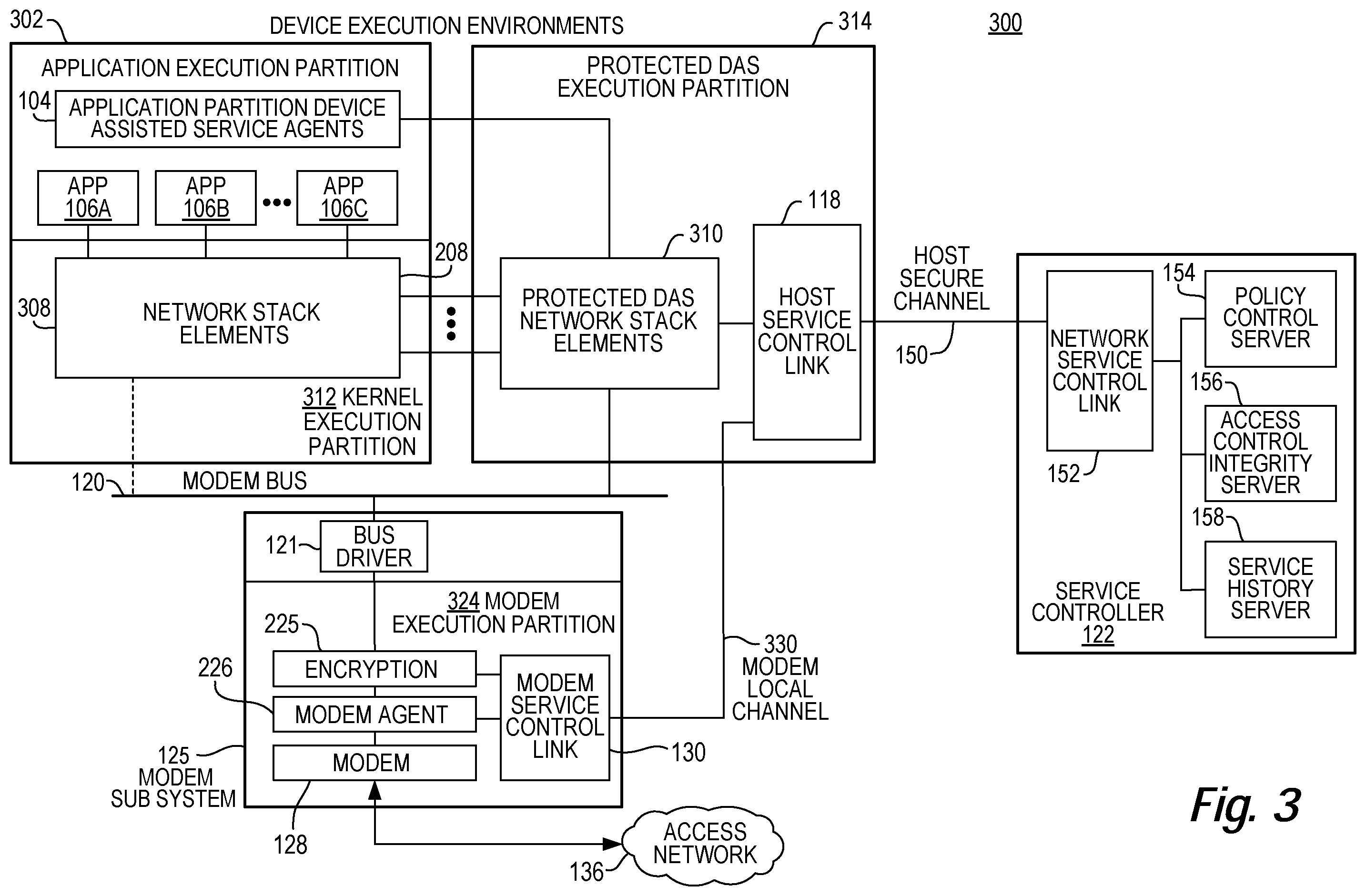 Patent US12488090 Figure 3 – Security techniques for device assisted services