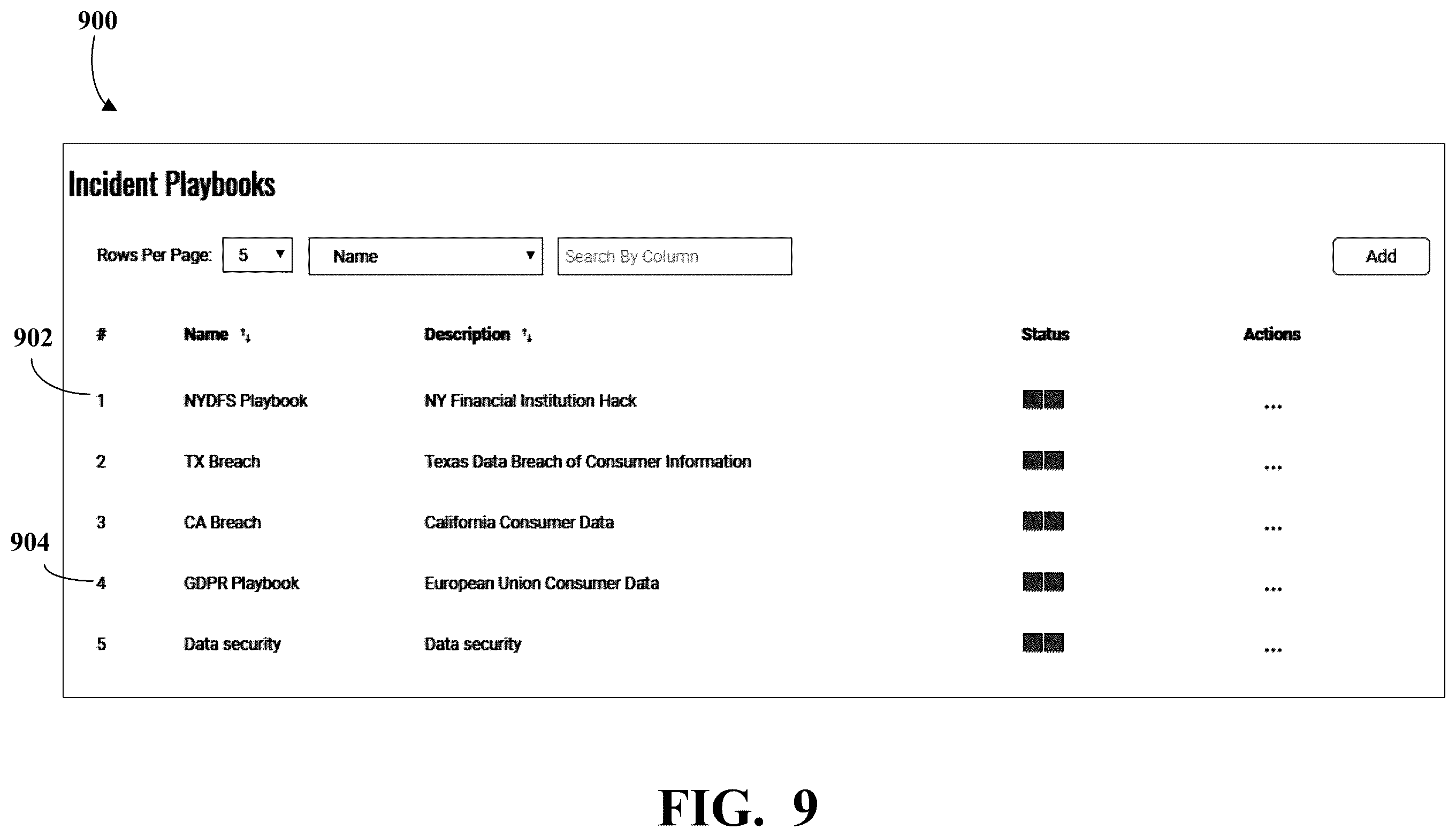 Patent US12488098 Figure 11 – Breach response data management system and method