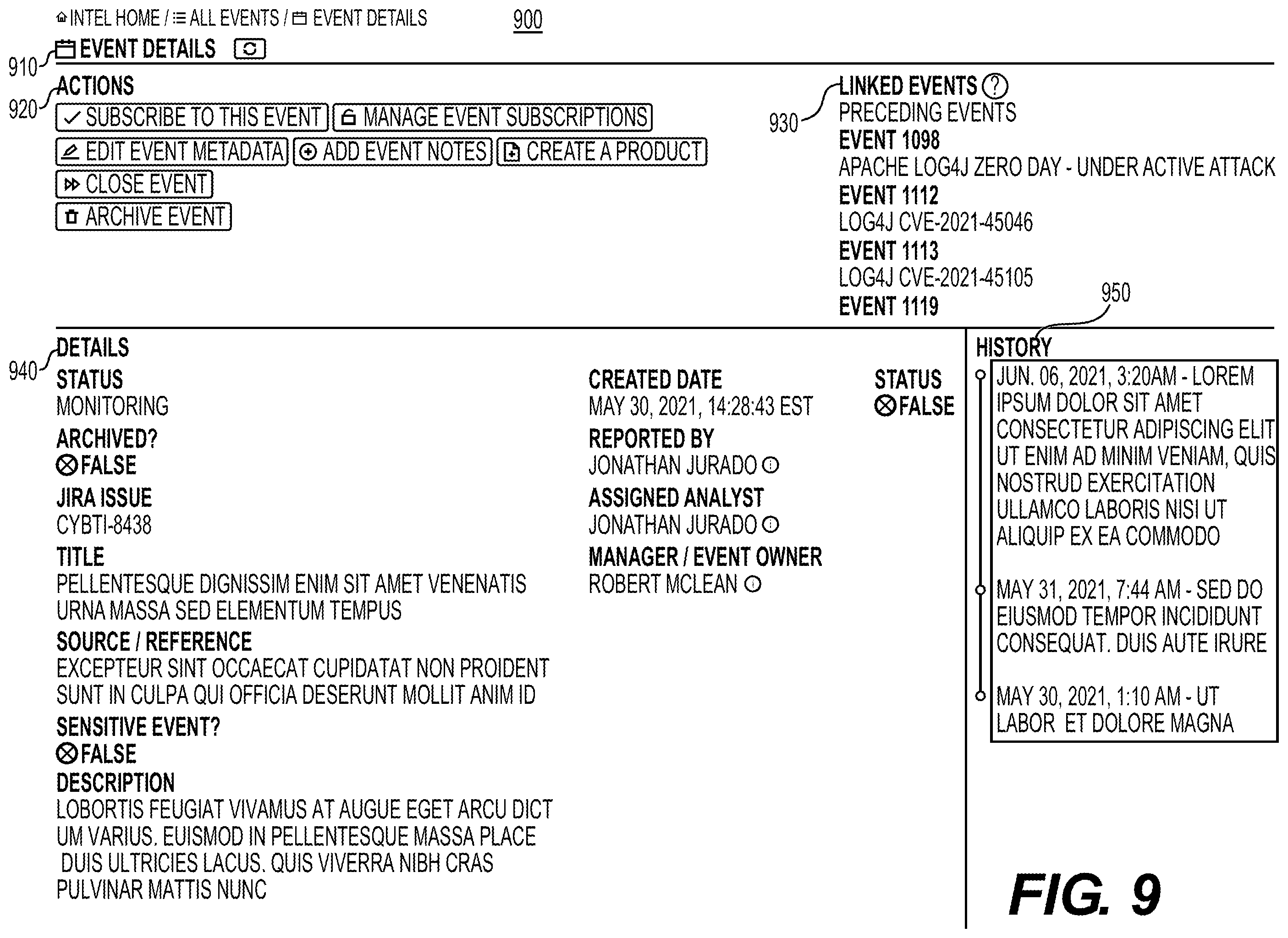 Patent US12488115 Figure 11 – Systems and methods for analyzing cybersecurity threat severity using machine learning