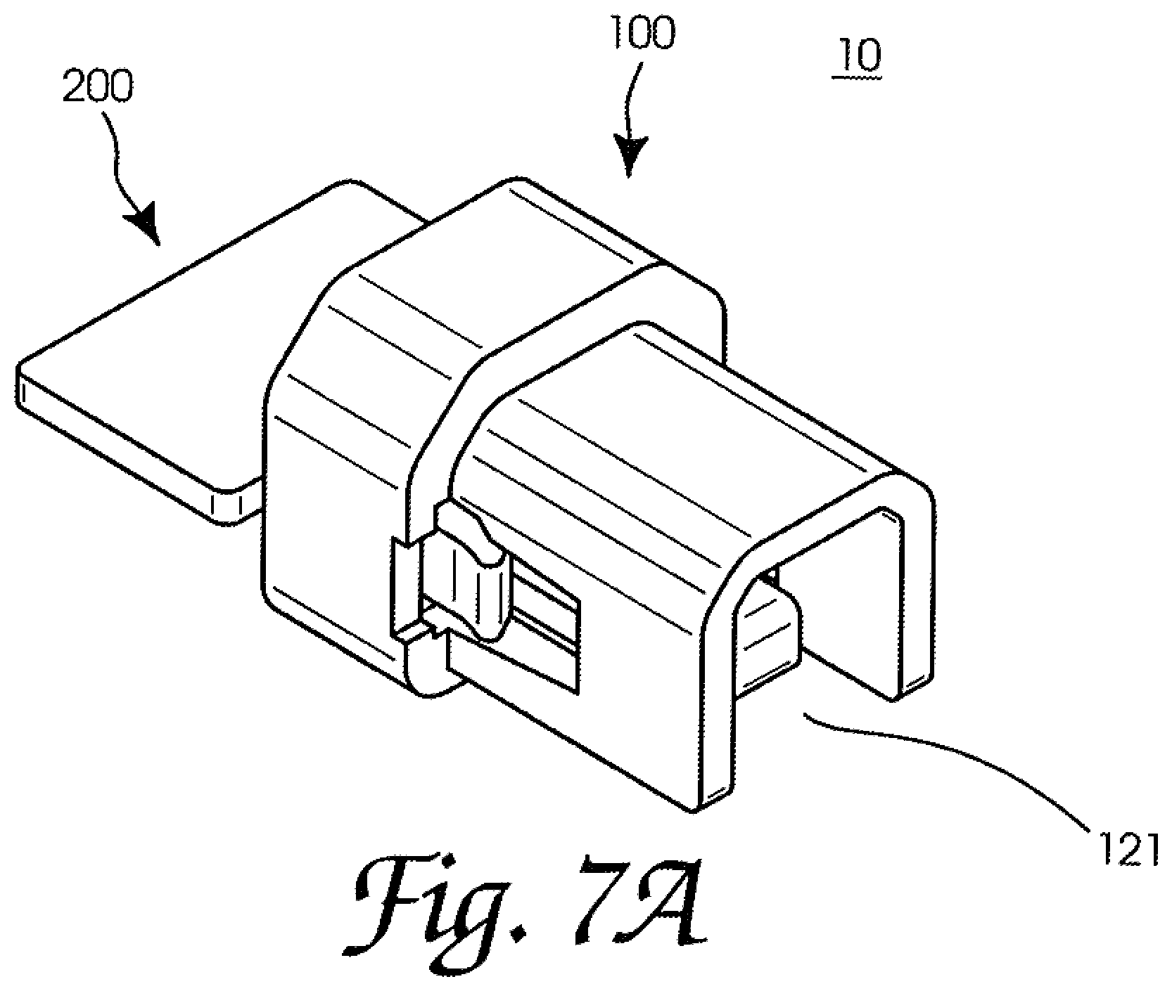Patent US12488152 Figure 5 – Disarmable tamper evident port protector
