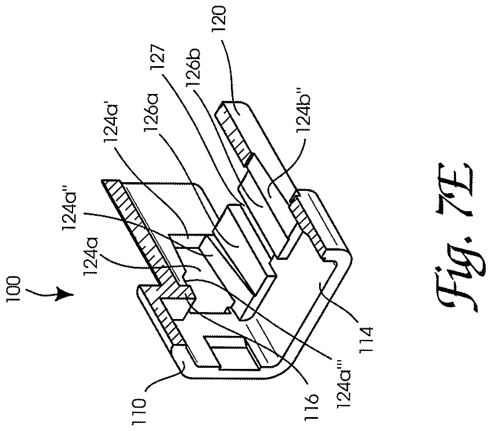 Patent US12488152 Figure 8 – Disarmable tamper evident port protector