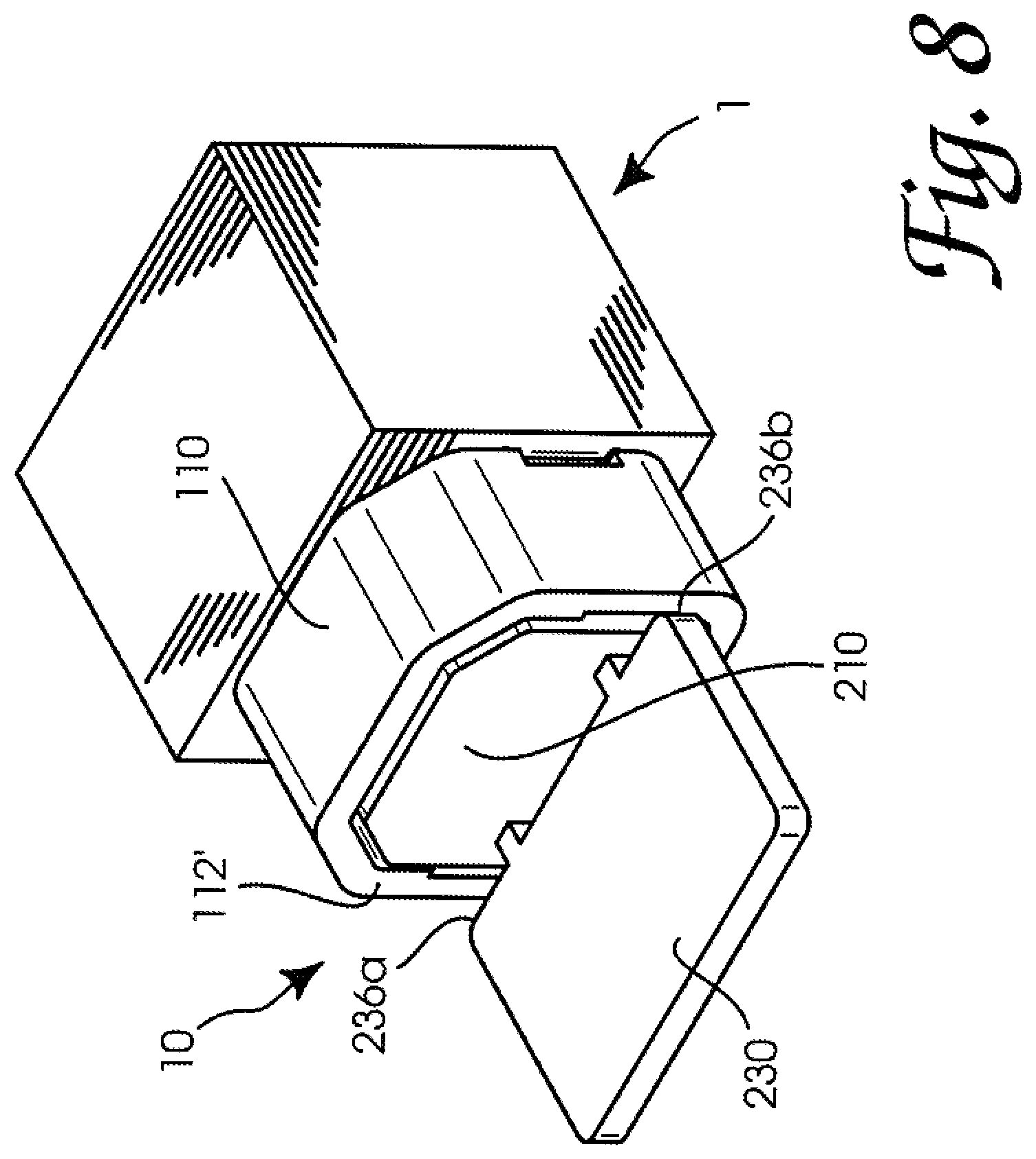 Patent US12488152 Figure 10 – Disarmable tamper evident port protector