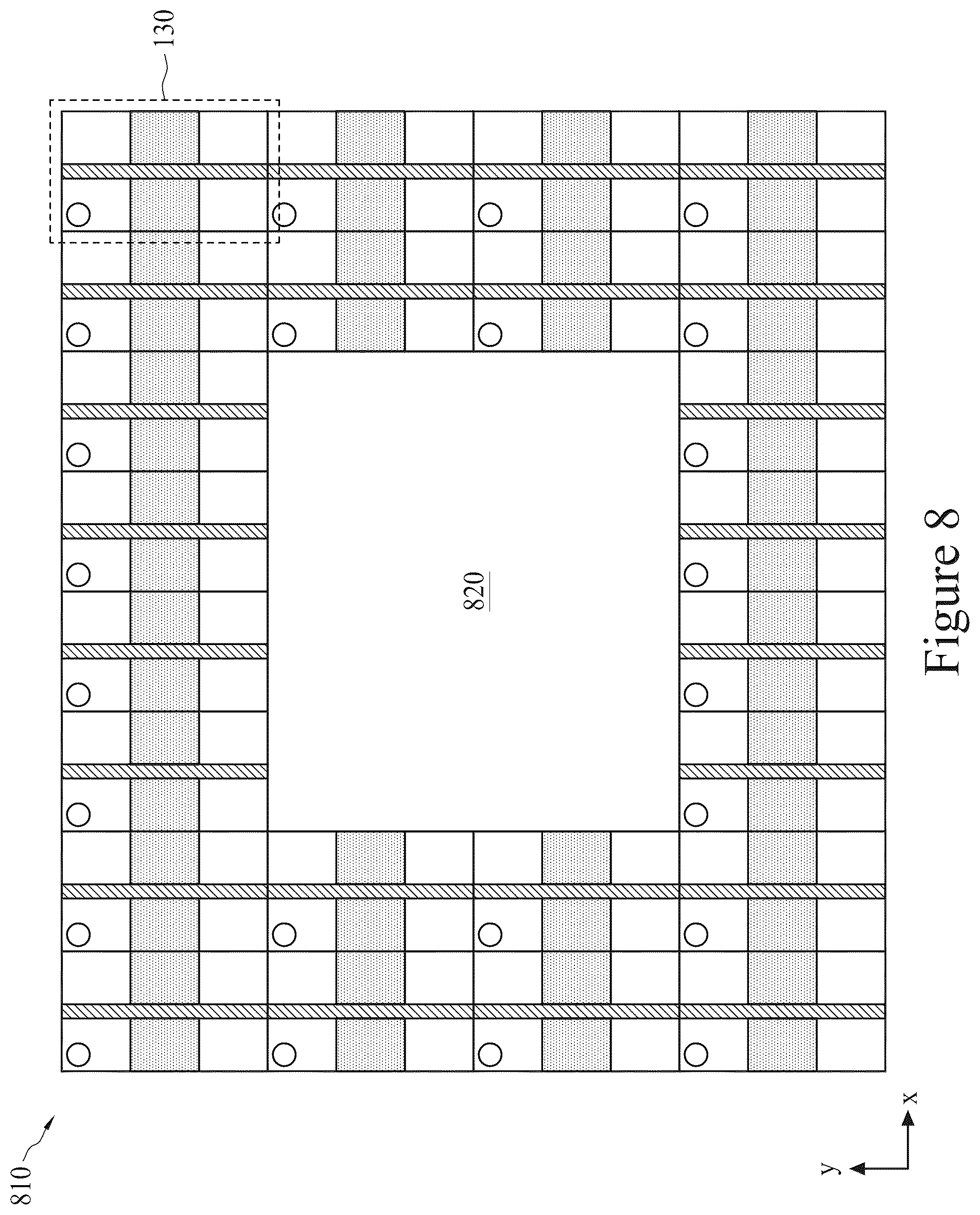 Patent US12488172 Figure 8 – Optimized layout cell