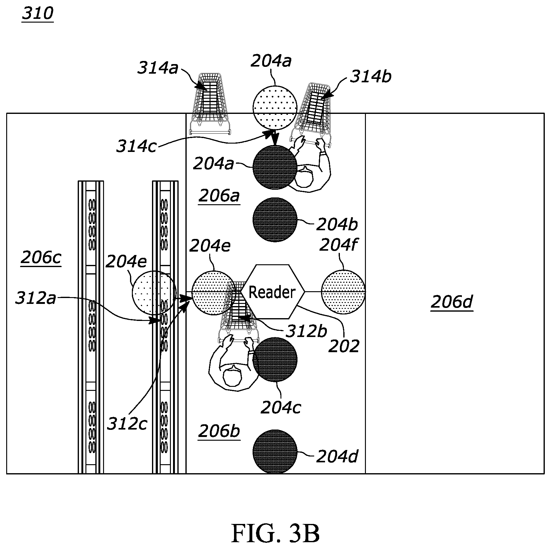 Patent US12488207 Figure 4 – Techniques for automated beam adjustment for portal directionality