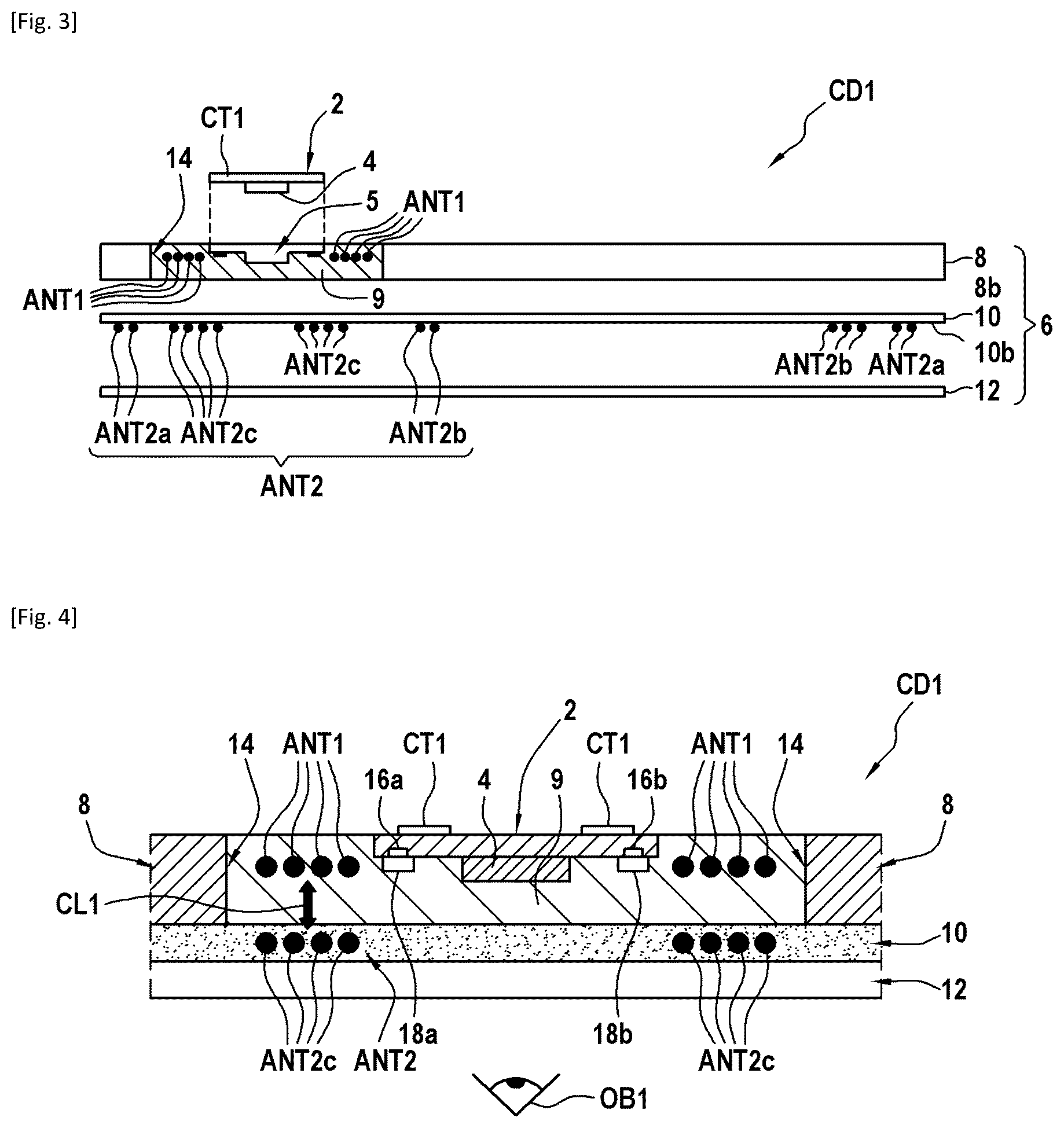 Patent US12488215 Figure 2 – Chip card with radio-frequency antennas