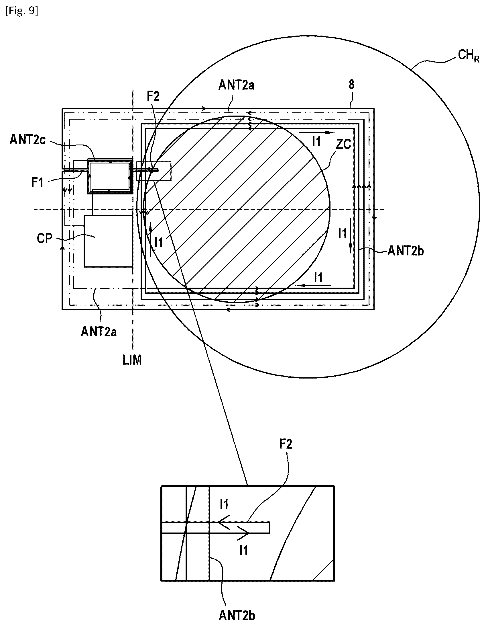 Patent US12488215 Figure 7 – Chip card with radio-frequency antennas