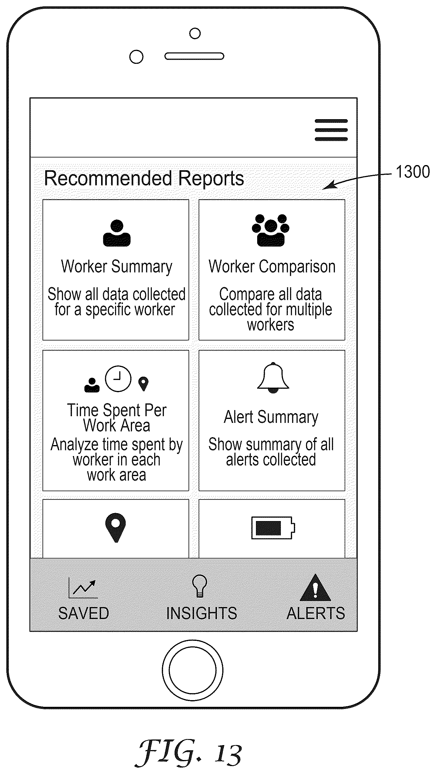 Patent US12488261 Figure 13 – Personal protective equipment system having analytics engine with integrated monitoring, alerting, and predictive safety event avoidance