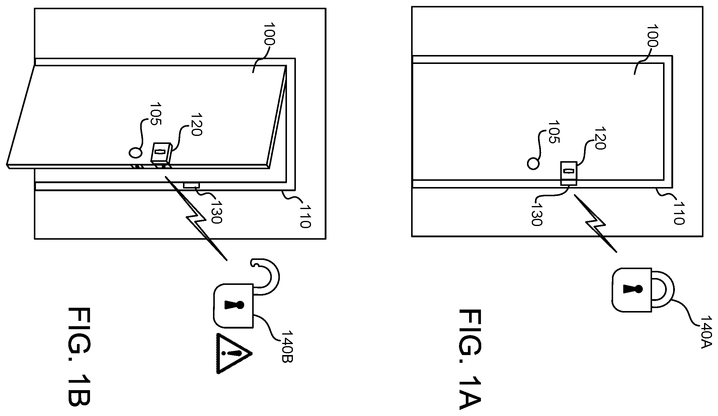 Patent US12488262 Figure 1 – Sensor-based door lock confidence