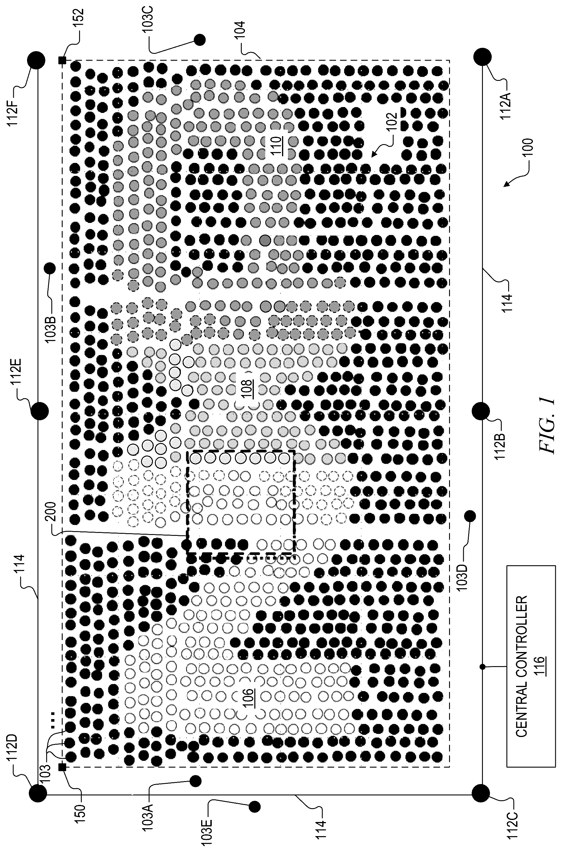 Patent US12488296 Figure 1 – Task performance based on location