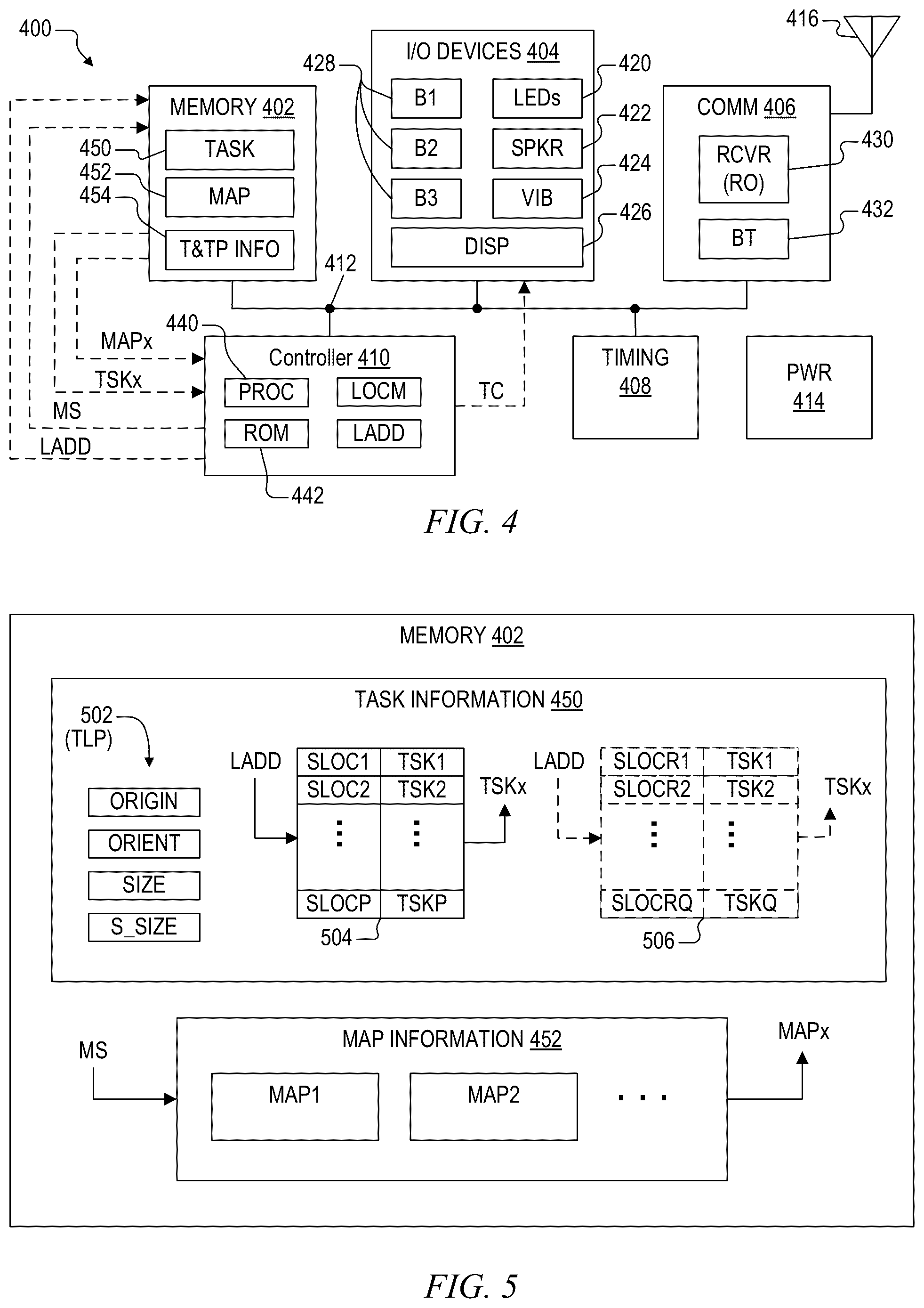 Patent US12488296 Figure 3 – Task performance based on location
