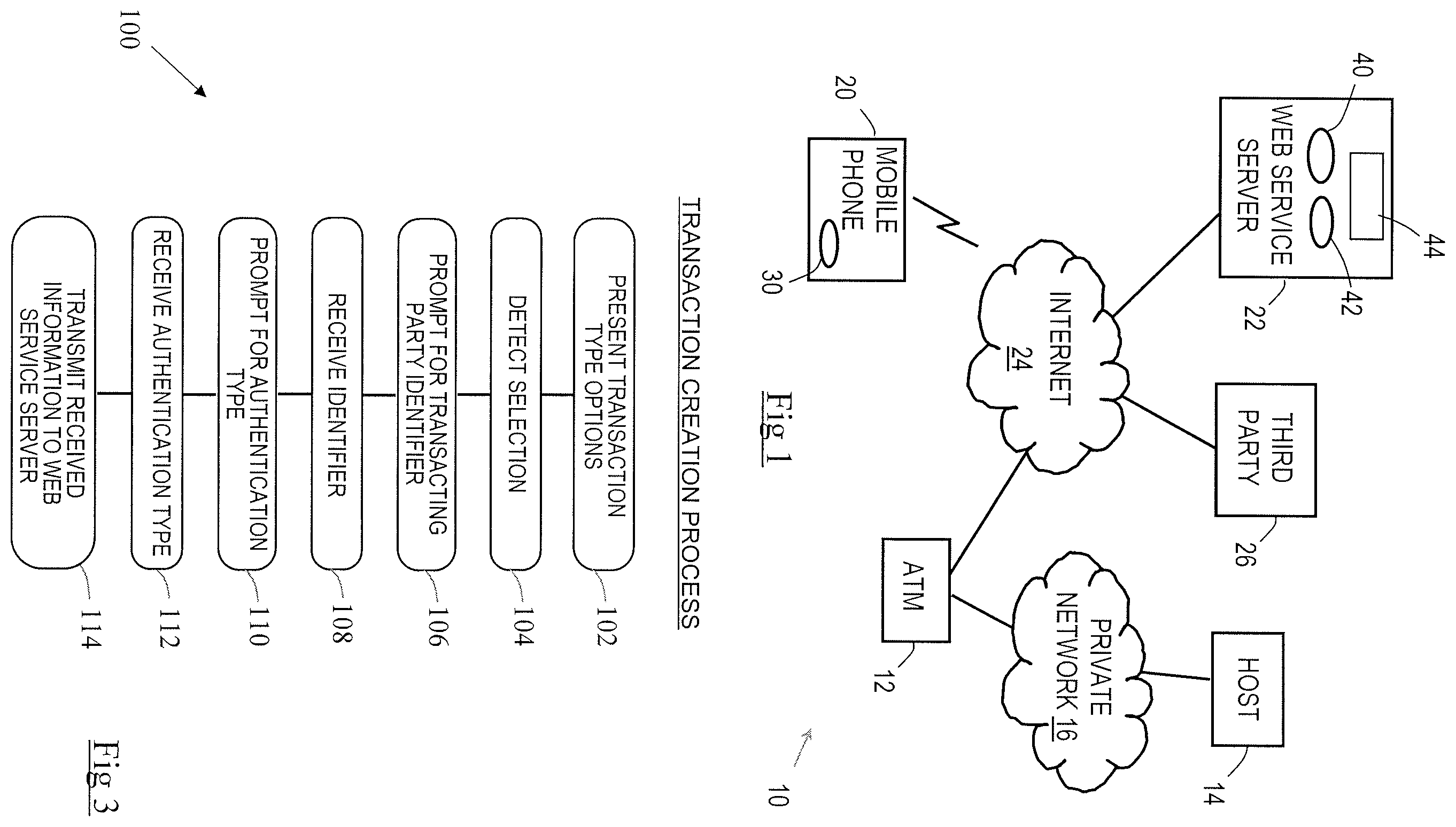 Patent US12488326 — Transaction flow — Figure 1