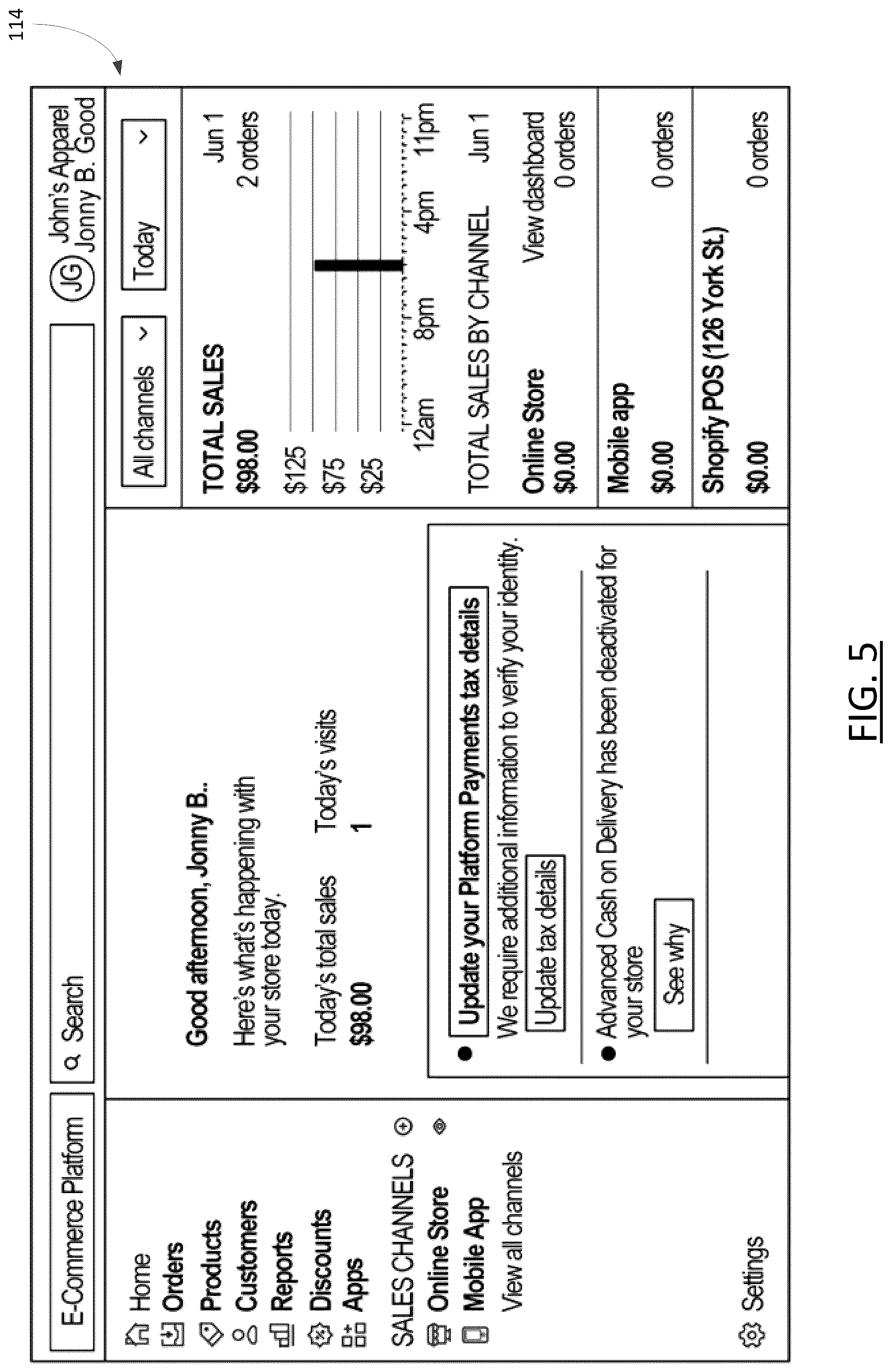 Patent US12488344 Figure 5 – Systems and methods for blockchain network congestion-adaptive digital asset event handling