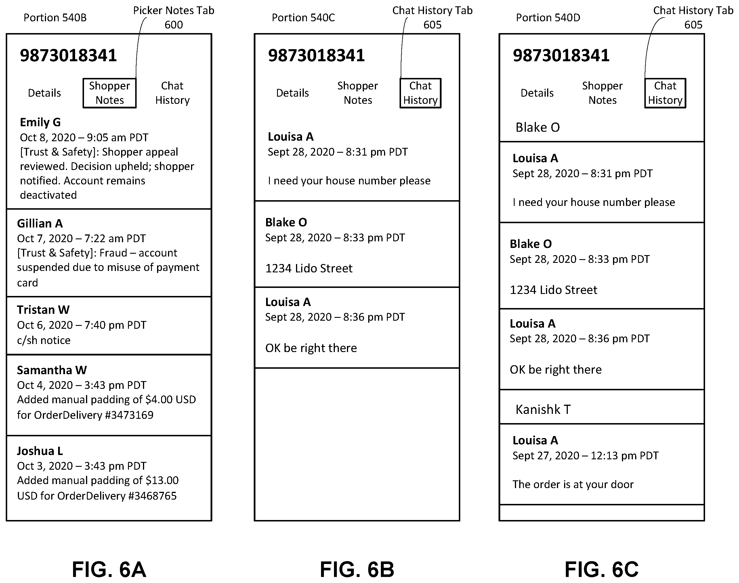 Patent US12488358 Figure 7 – Classifying fraud instances in completed orders