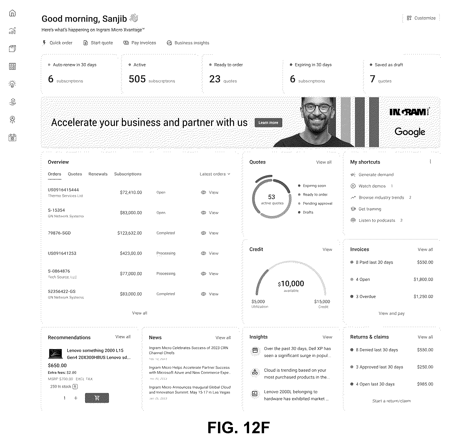 Patent US12488365 Figure 17 – Systems and methods for managing agnostic data forms for vendors