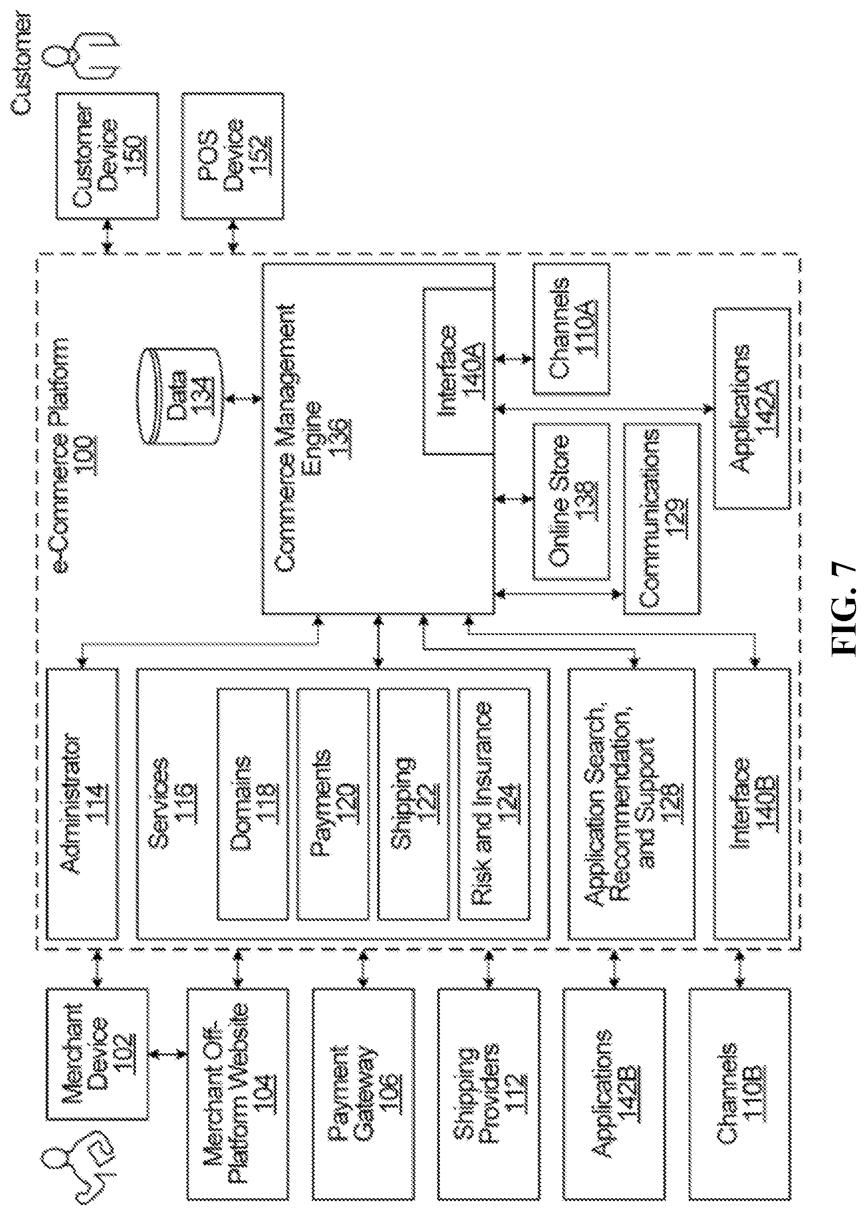 Patent US12488382 Figure 19 – Live view of a website such as an e-commerce store
