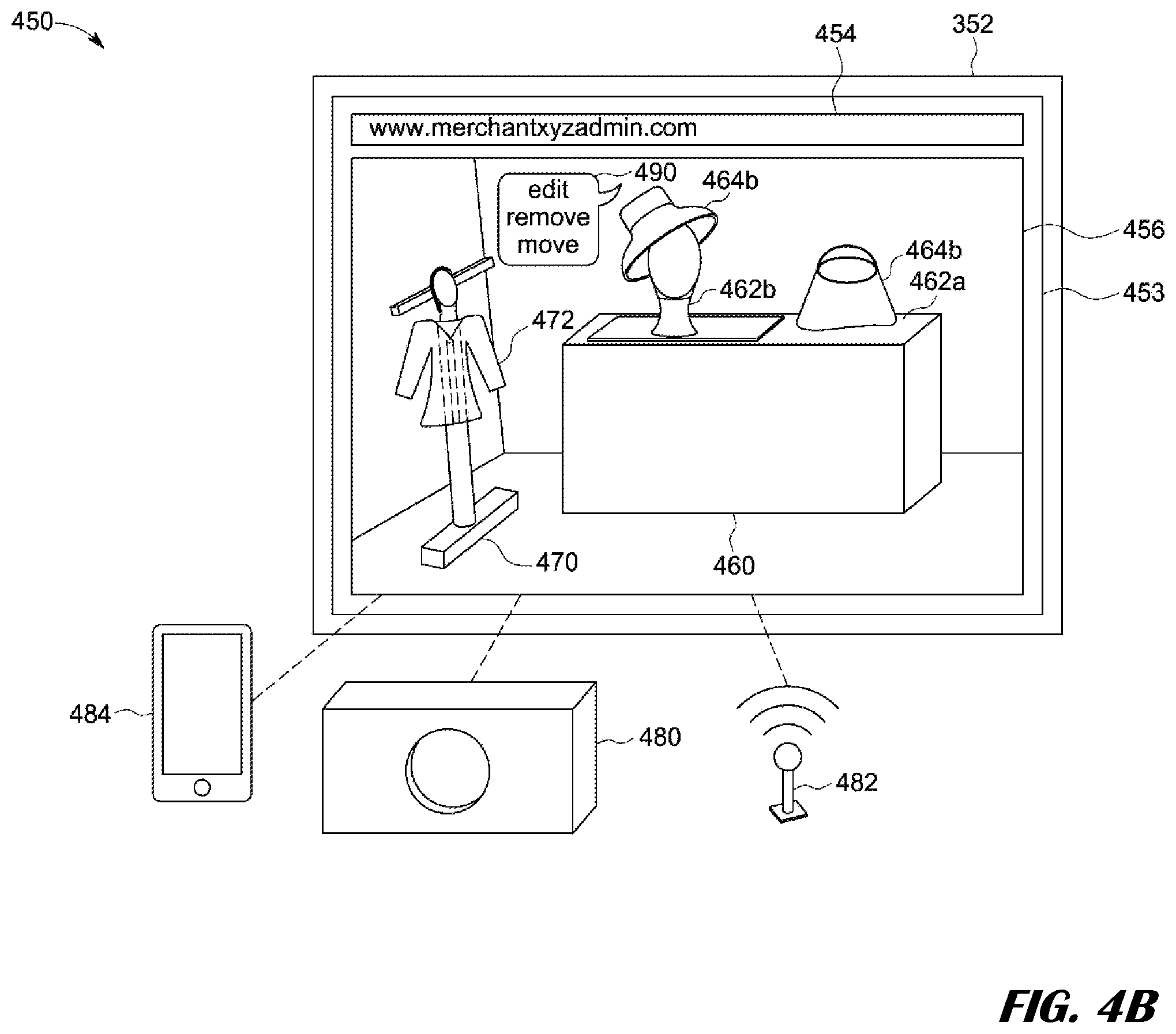 Patent US12488384 Figure 5 – Build and update a virtual store based on a physical store