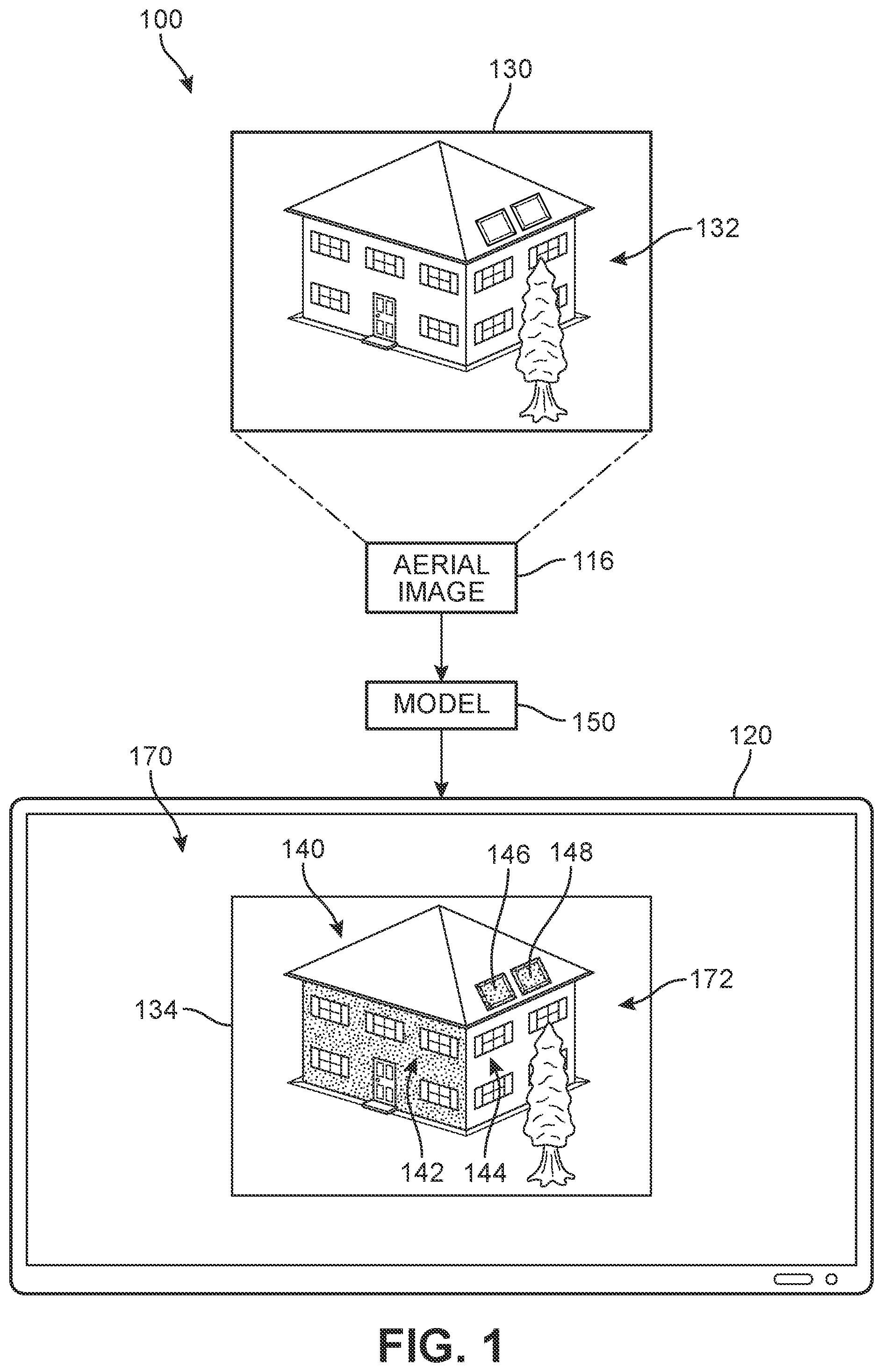 Patent US12488395 Figure 1 – System and method for verifying 3D printed structural damage claims