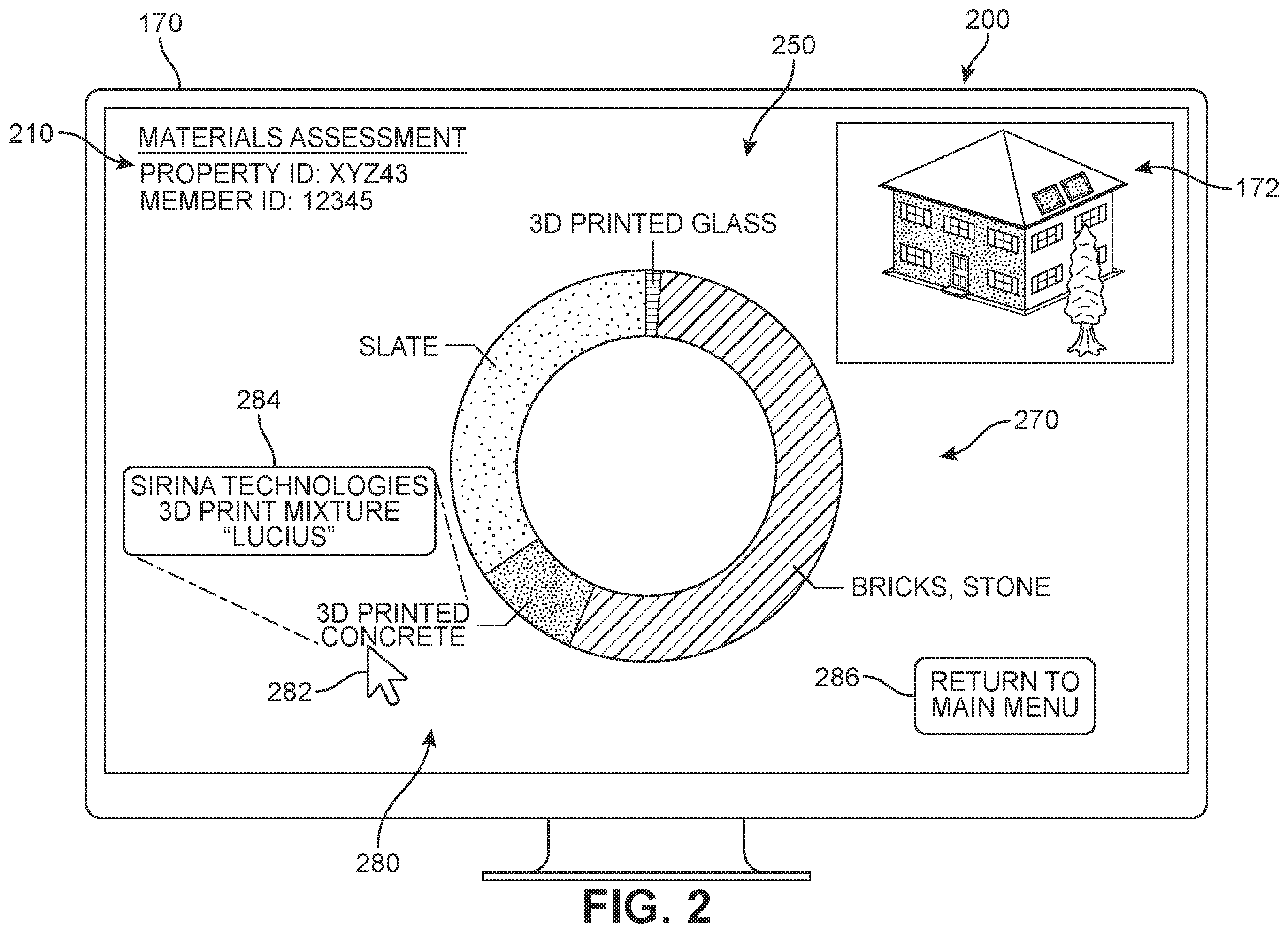 Patent US12488395 Figure 2 – System and method for verifying 3D printed structural damage claims