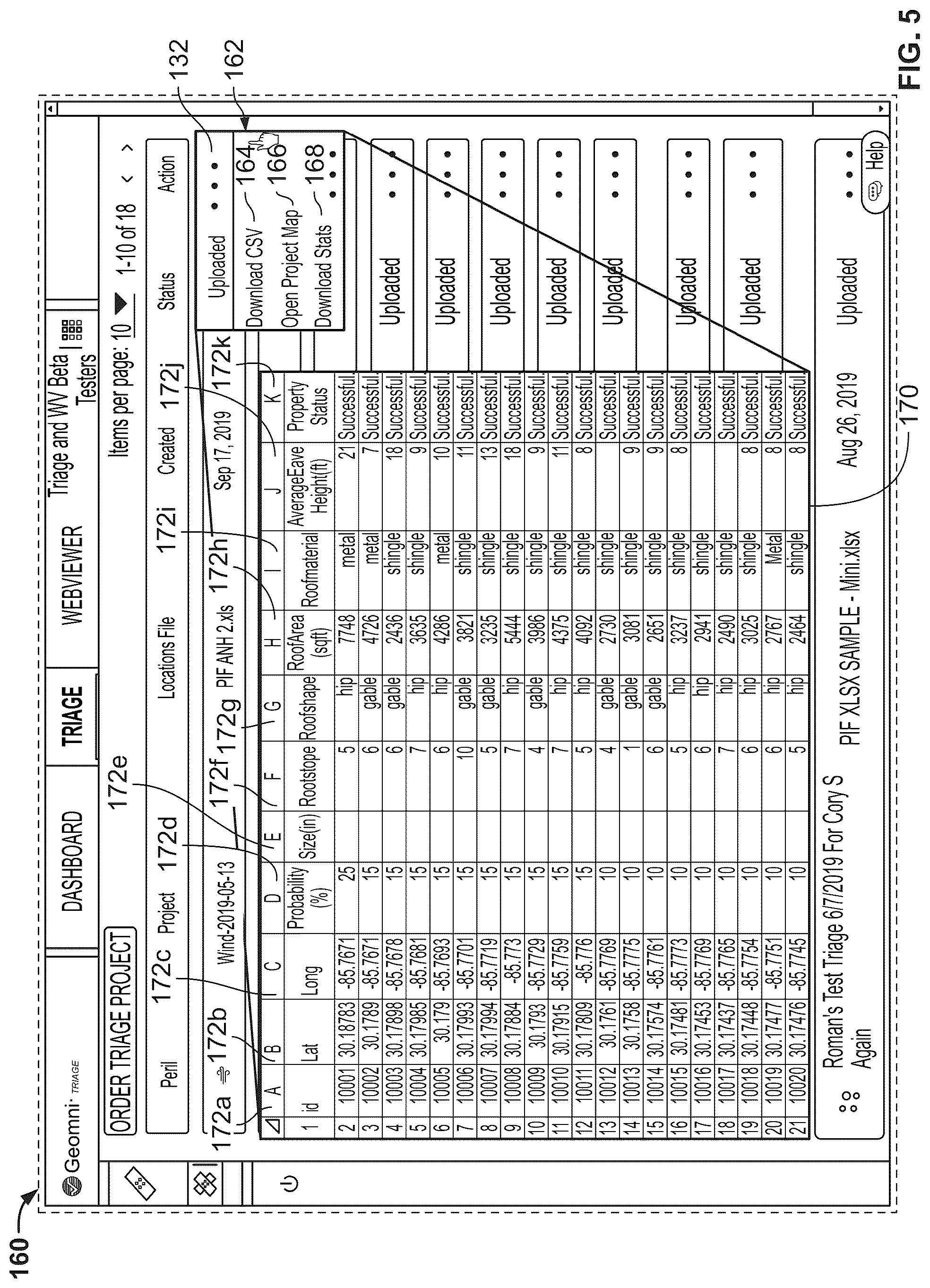 Patent US12488397 Figure 5 – Systems and methods for detecting, extracting, and categorizing structure data from imagery