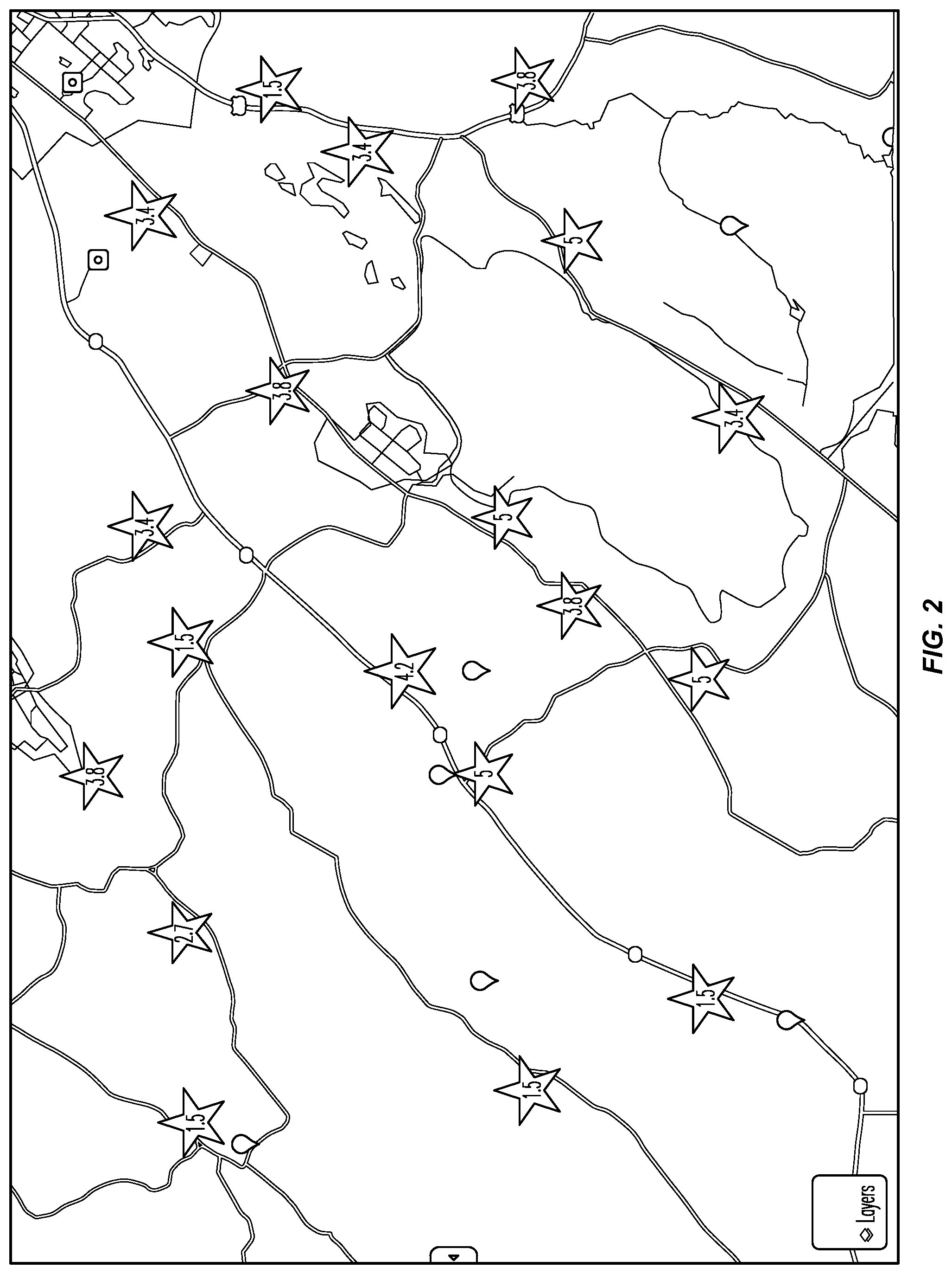 Patent US12488404 Figure 2 – Crowd-sourced real estate property review system