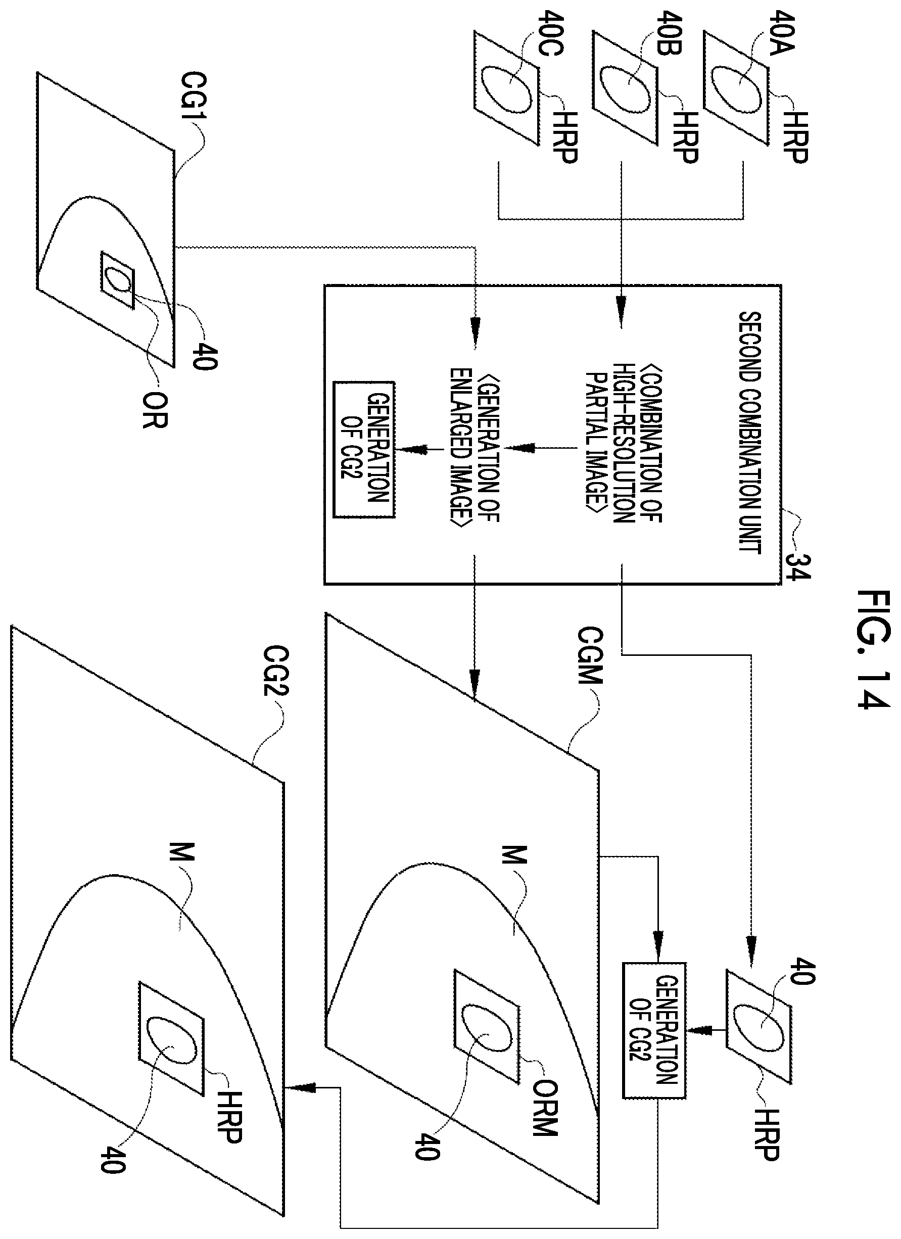 Patent US12488423 Figure 12 – Image processing device, method for operating image processing device, and program for operating image processing device