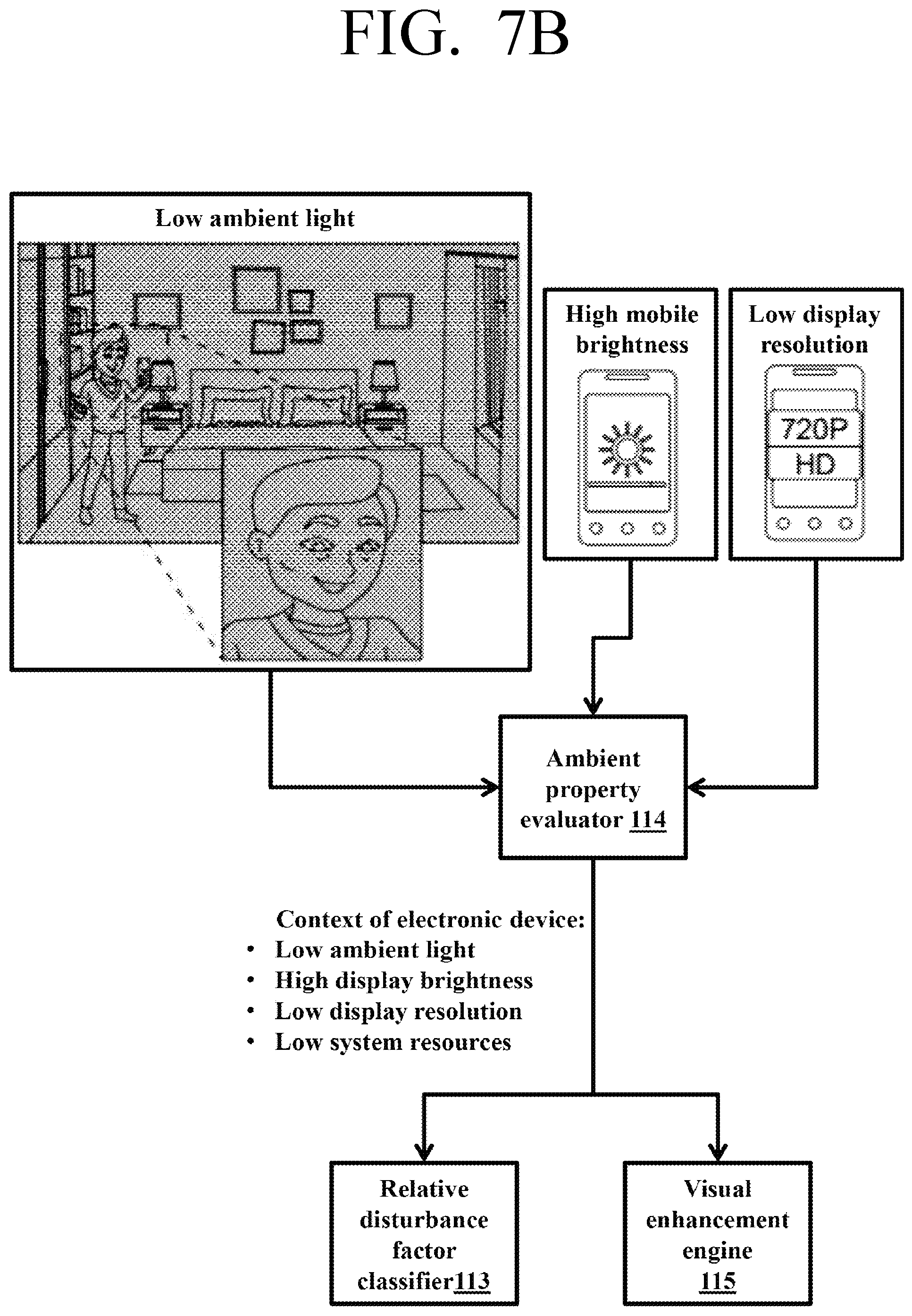 Patent US12488443 Figure 8 – Method and electronic device for enhancing image quality