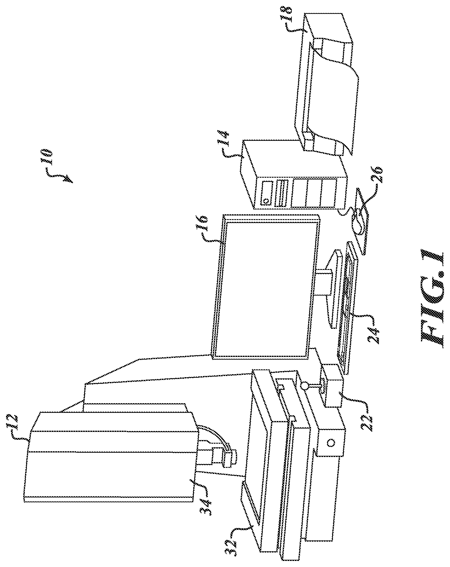 Patent US12488448 Figure 1 – Machine vision system with objective lens and collision protection