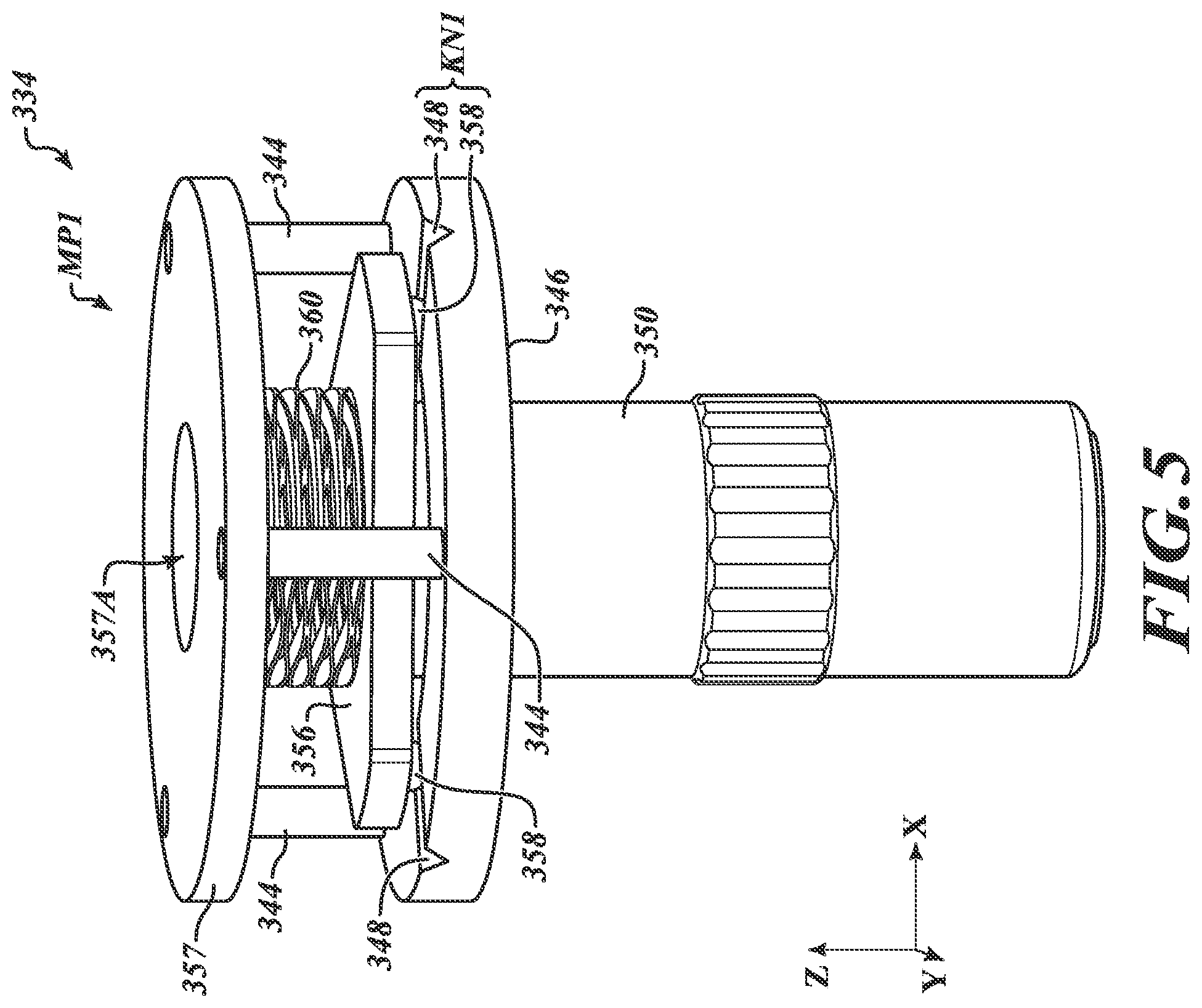 Patent US12488448 Figure 5 – Machine vision system with objective lens and collision protection