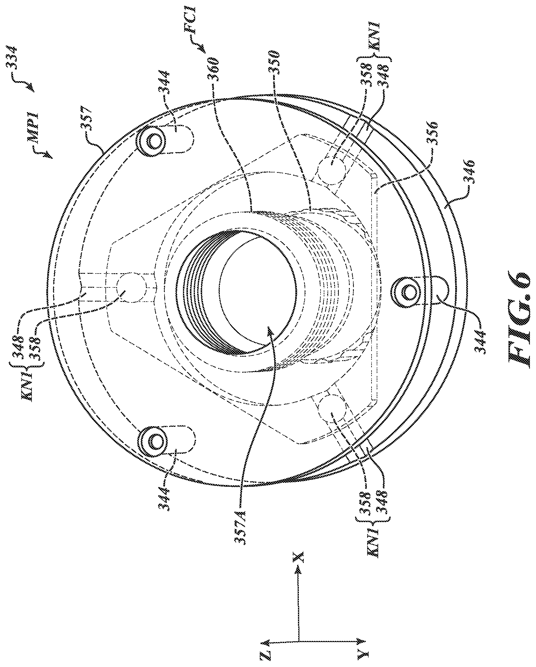 Patent US12488448 Figure 6 – Machine vision system with objective lens and collision protection