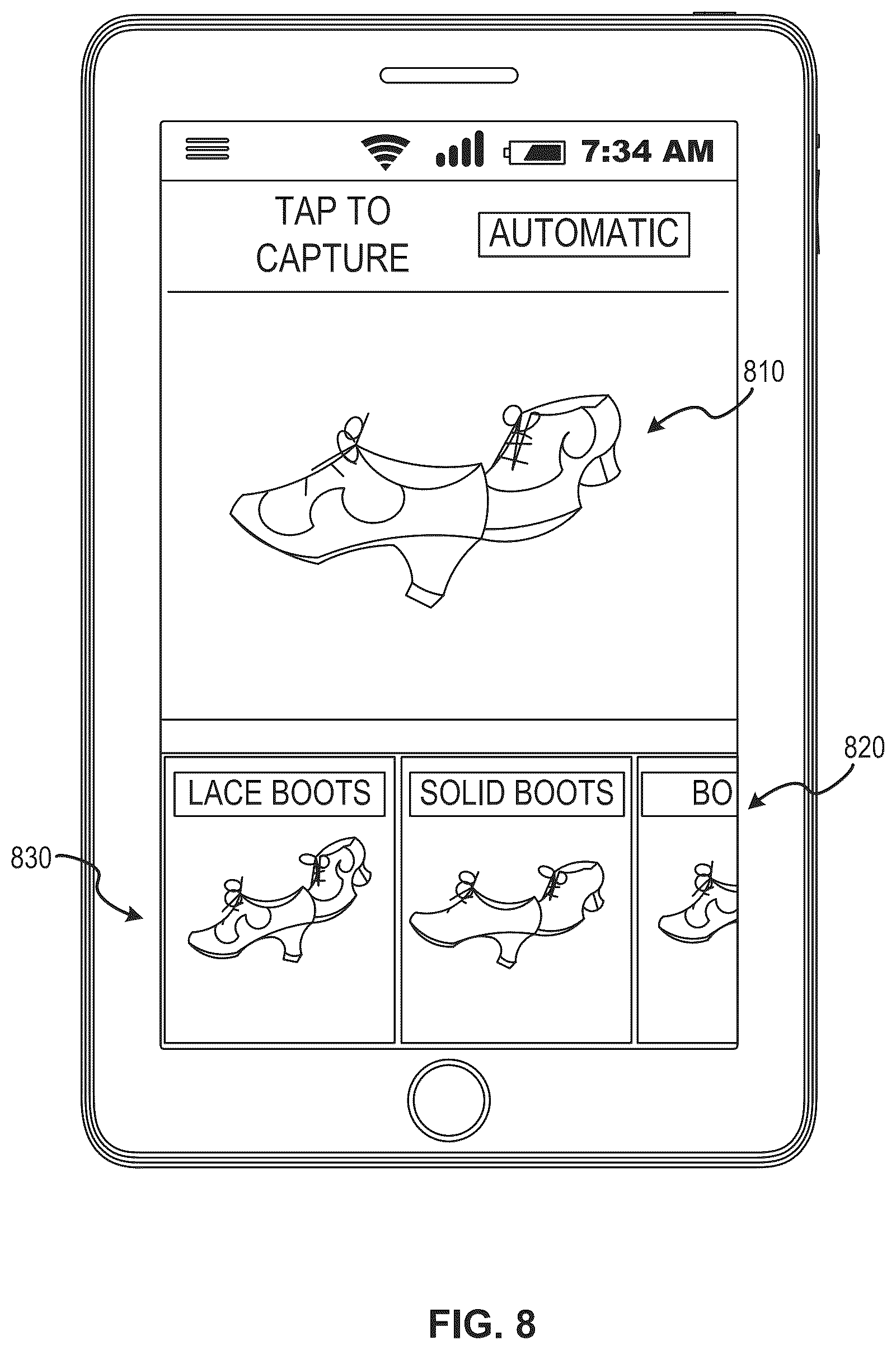 Patent US12488466 Figure 8 – Ranking publications for an object of interest
