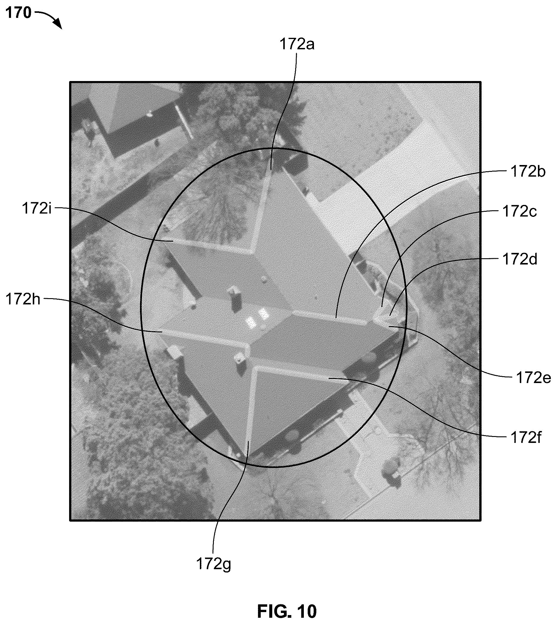 Patent US12488485 Figure 10 – Computer vision systems and methods for determining roof shapes from imagery using segmentation networks