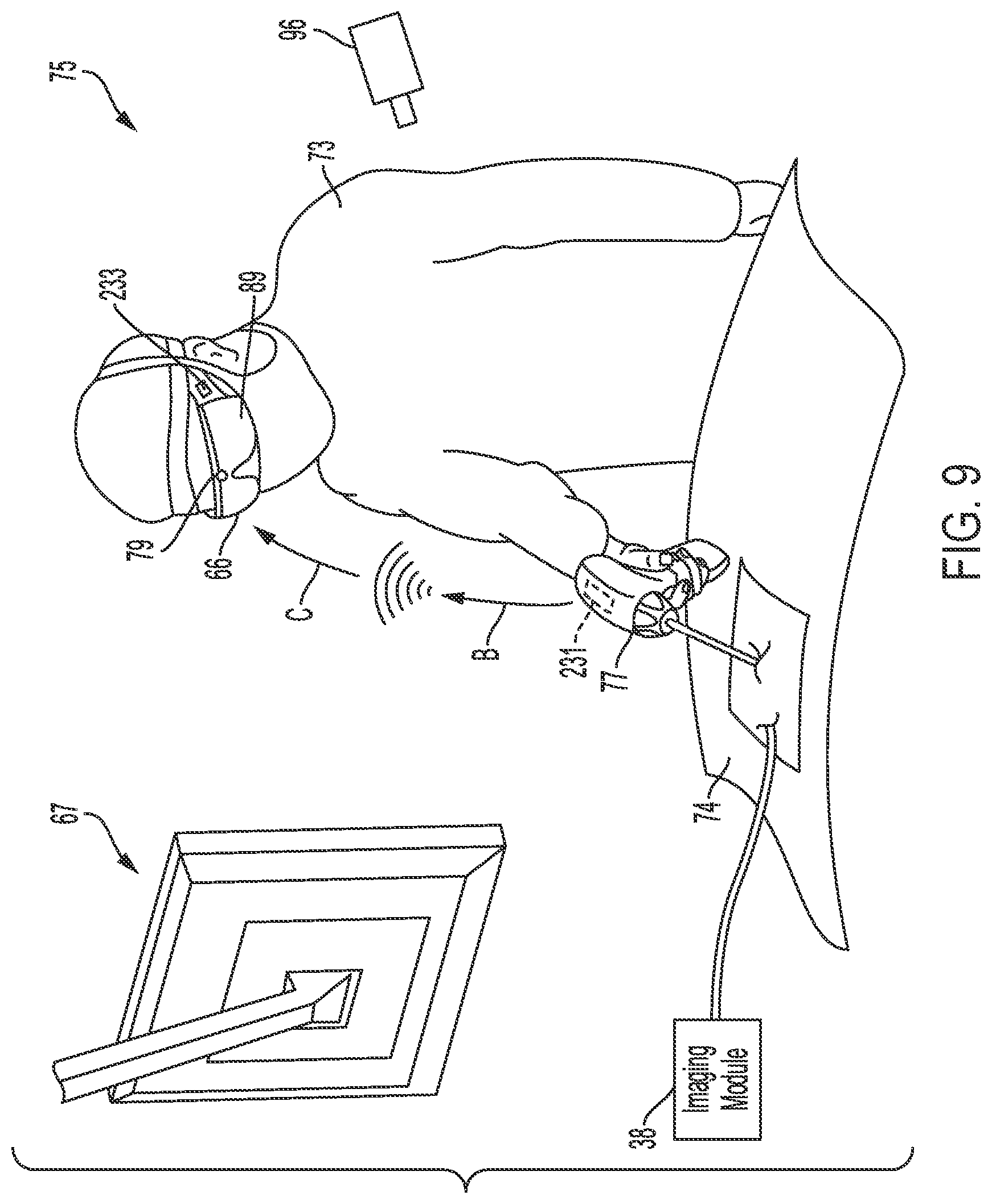Patent US12488512 Figure 9 – Utilizing contextual parameters of one or more surgical devices to predict a frequency interval for displaying surgical information