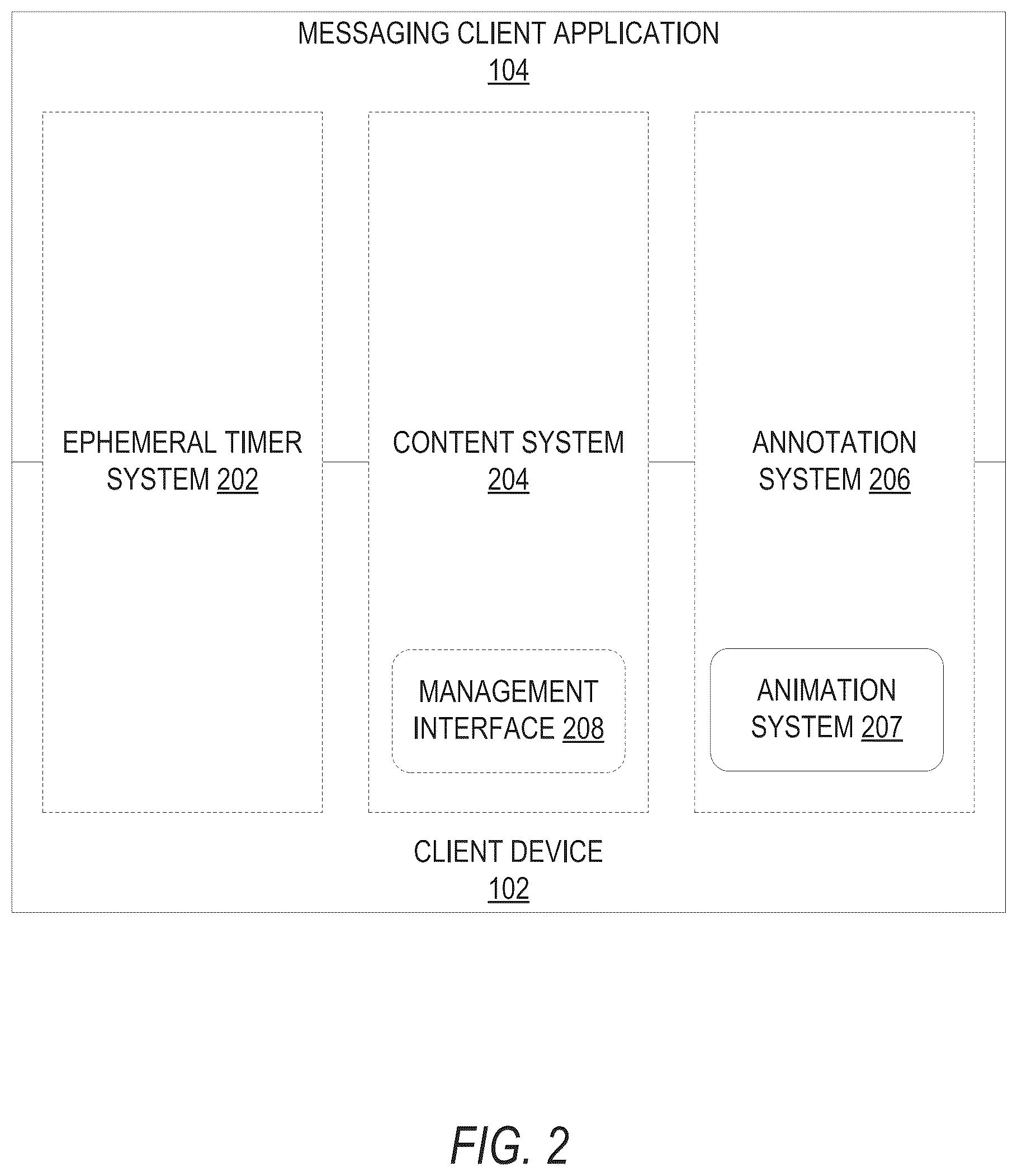 Patent US12488525 Figure 2 – Management of pseudorandom animation system